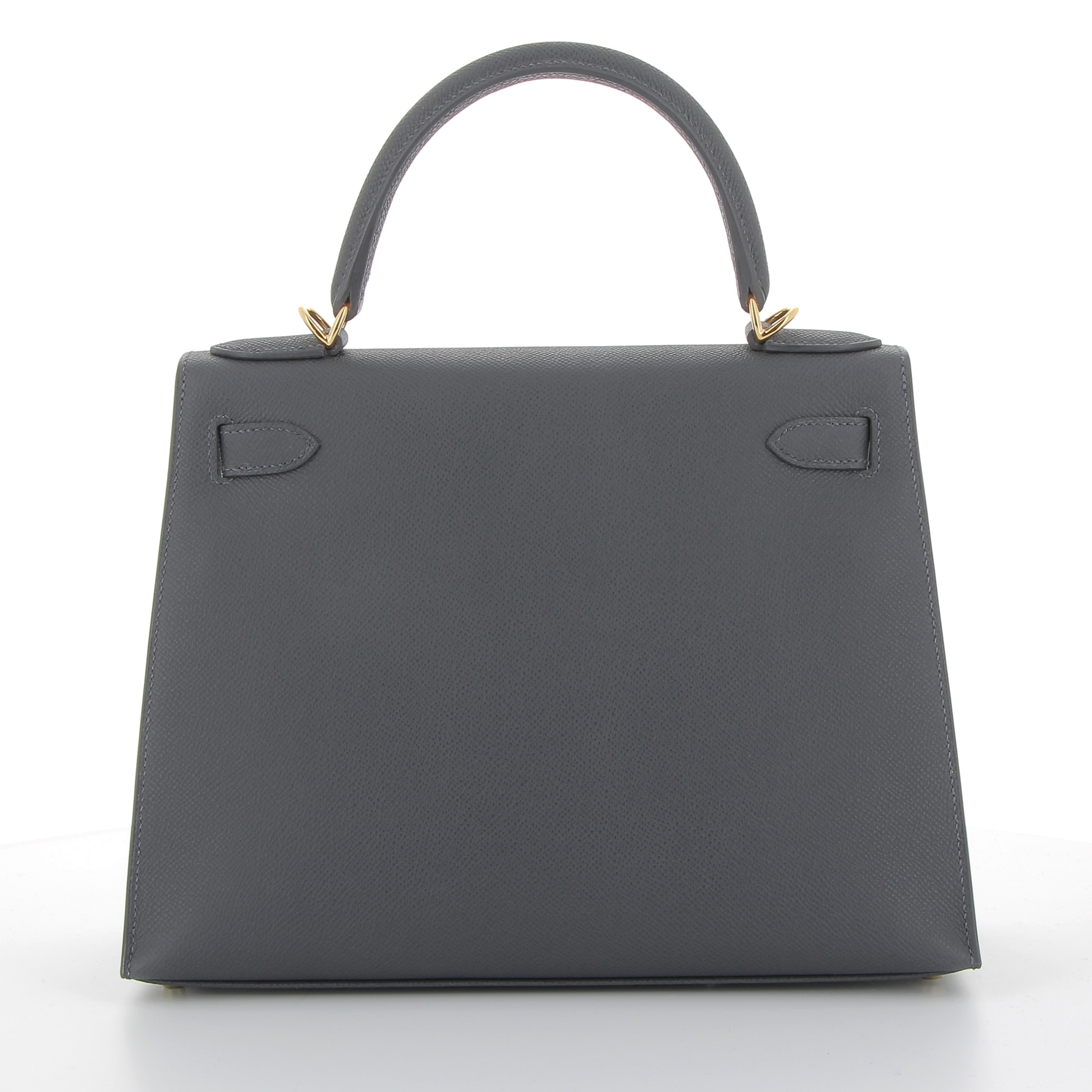 Hermès Kelly 28cm in Ardoise Epsom Leather with Gold Hardware
