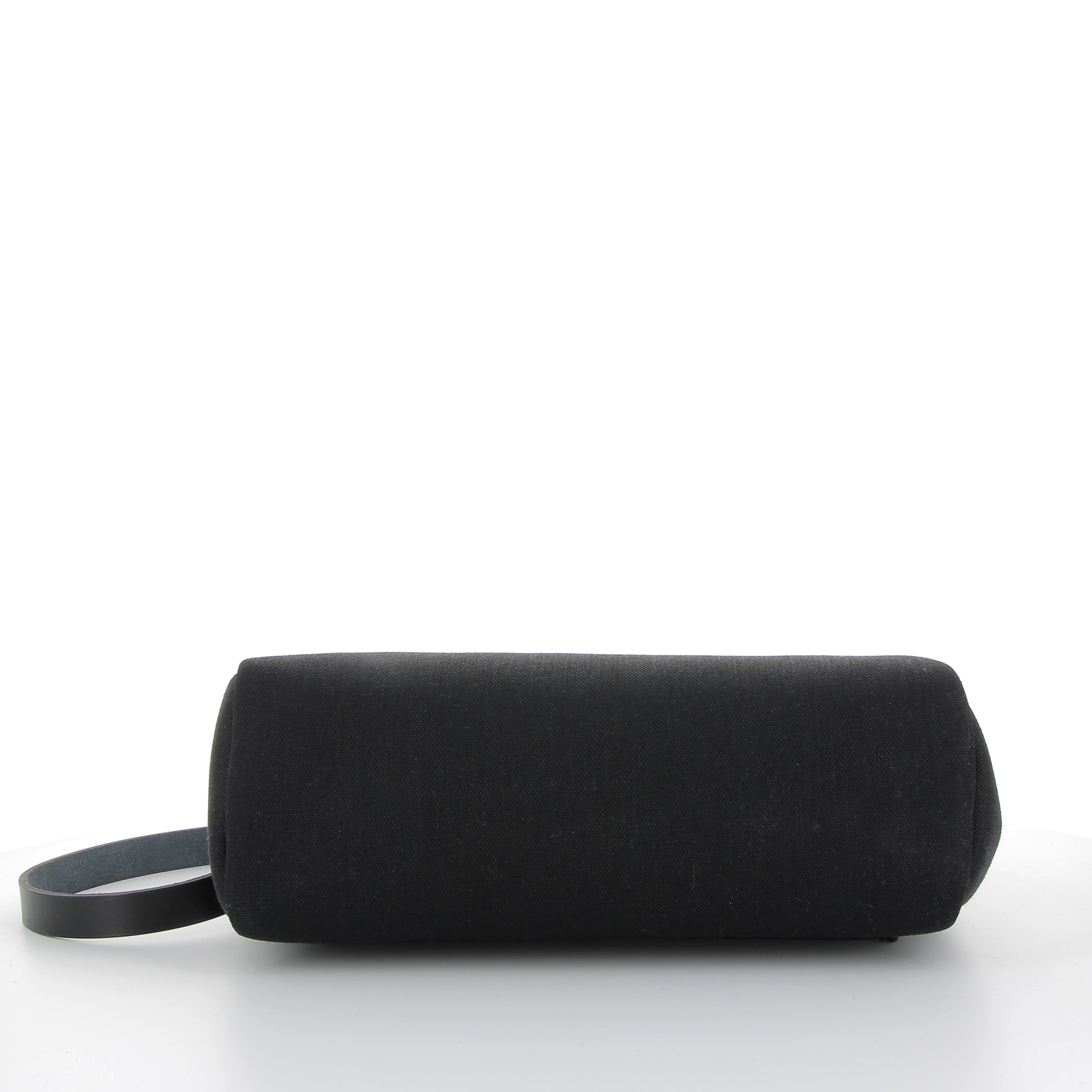 Hermès Herbag 31cm in Black Toile & Vachehunter Leather with Gold Hardware