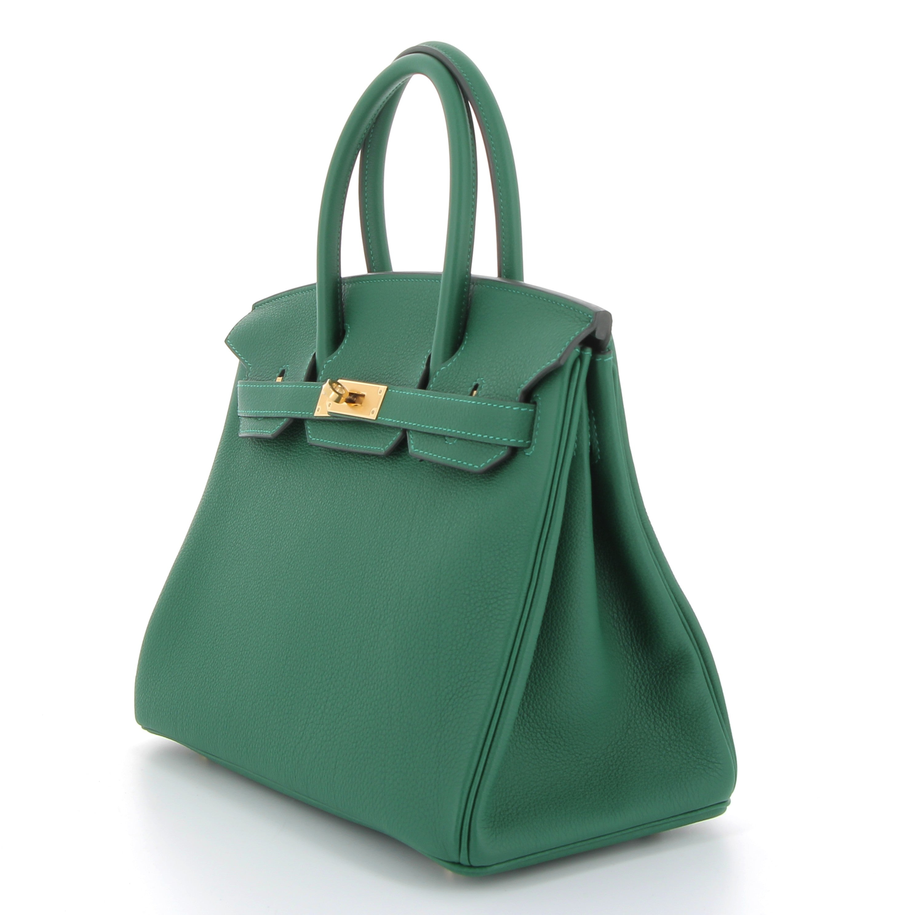 Hermès Birkin 30cm Vert Vertigo Togo Leather with Gold Hardware