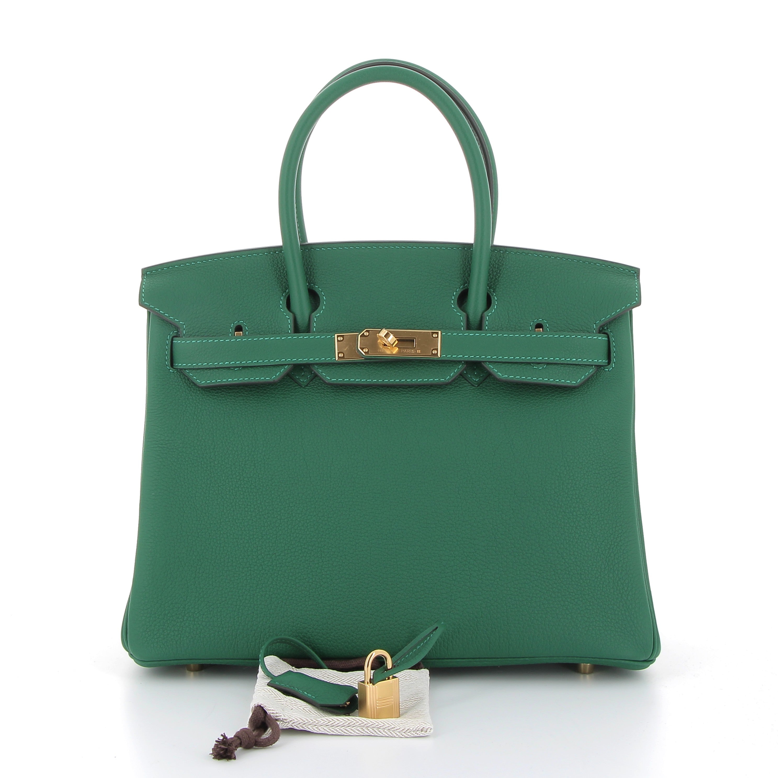 Hermès Birkin 30cm Vert Vertigo Togo Leather with Gold Hardware
