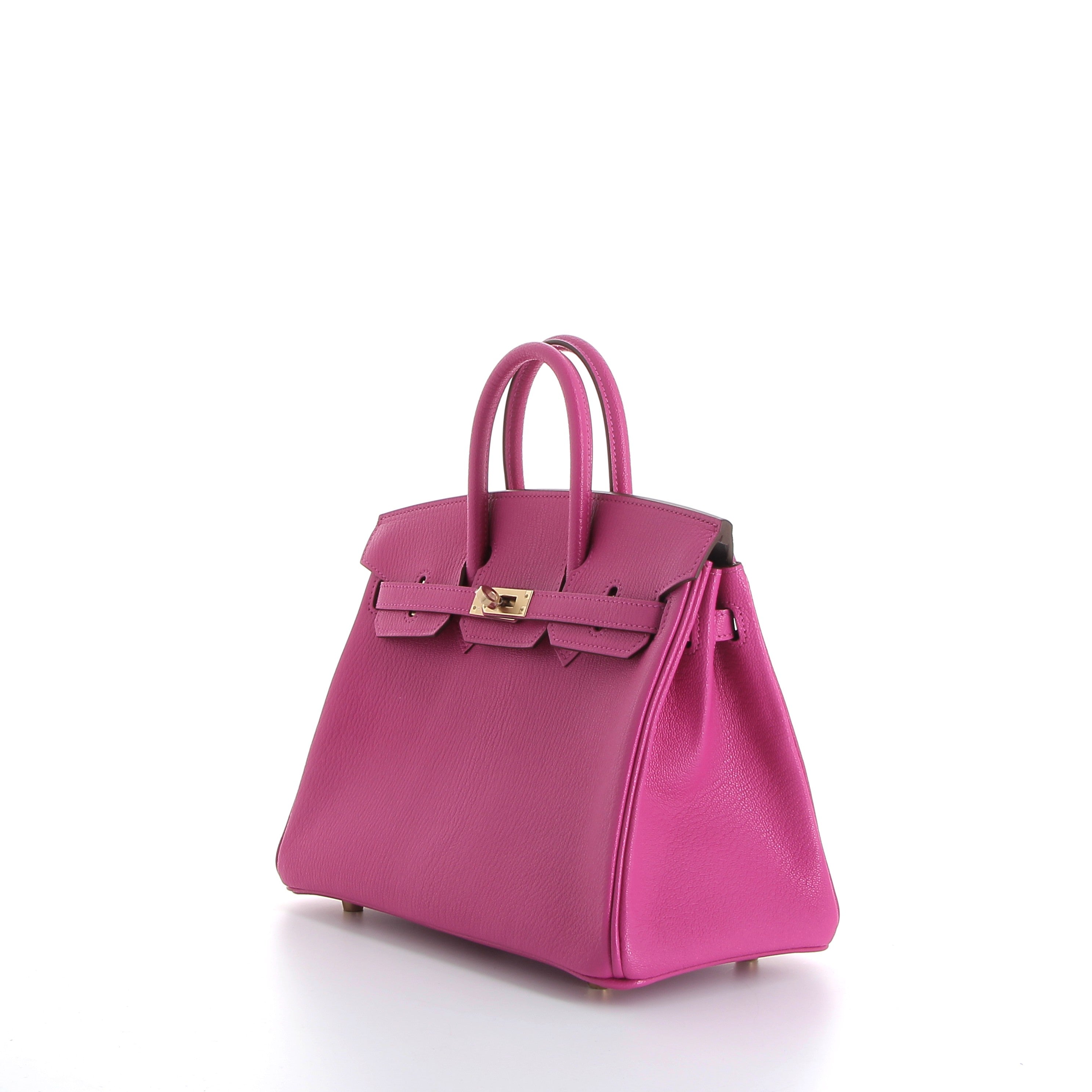 Hermès Birkin 25cm Magnolia Chevrè Leather with Gold Hardware