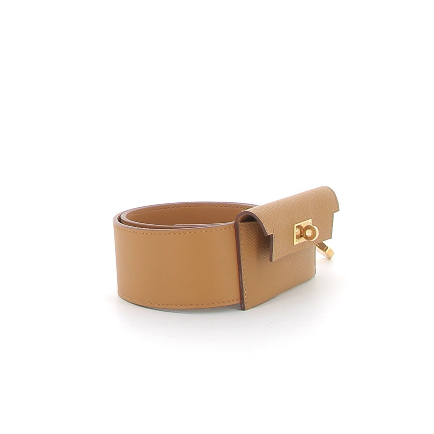 HERMÈS Bandoulière Pocket Sésame Yellow hardware