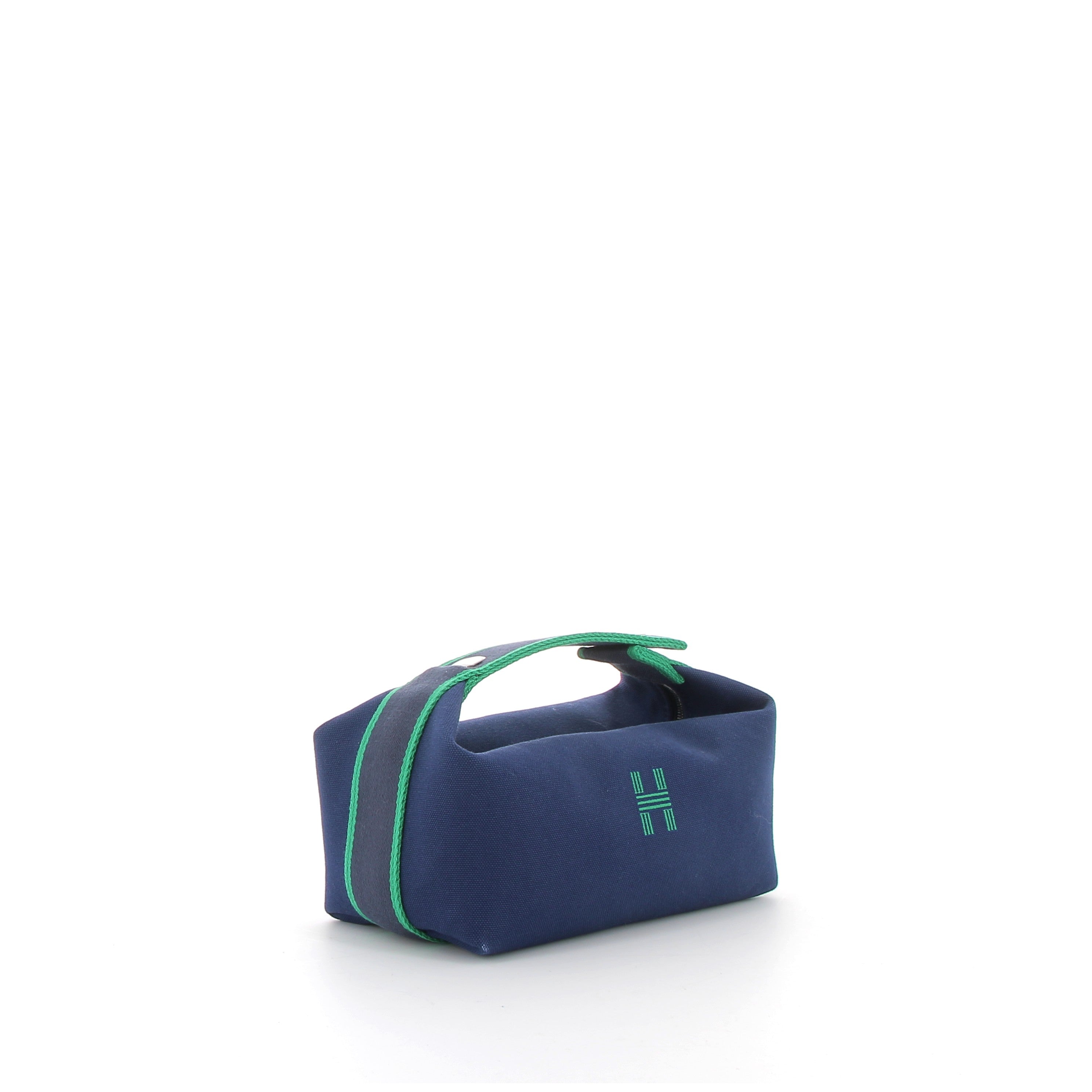 HERMÈS Bride-à-Brac pouch Blue Small model