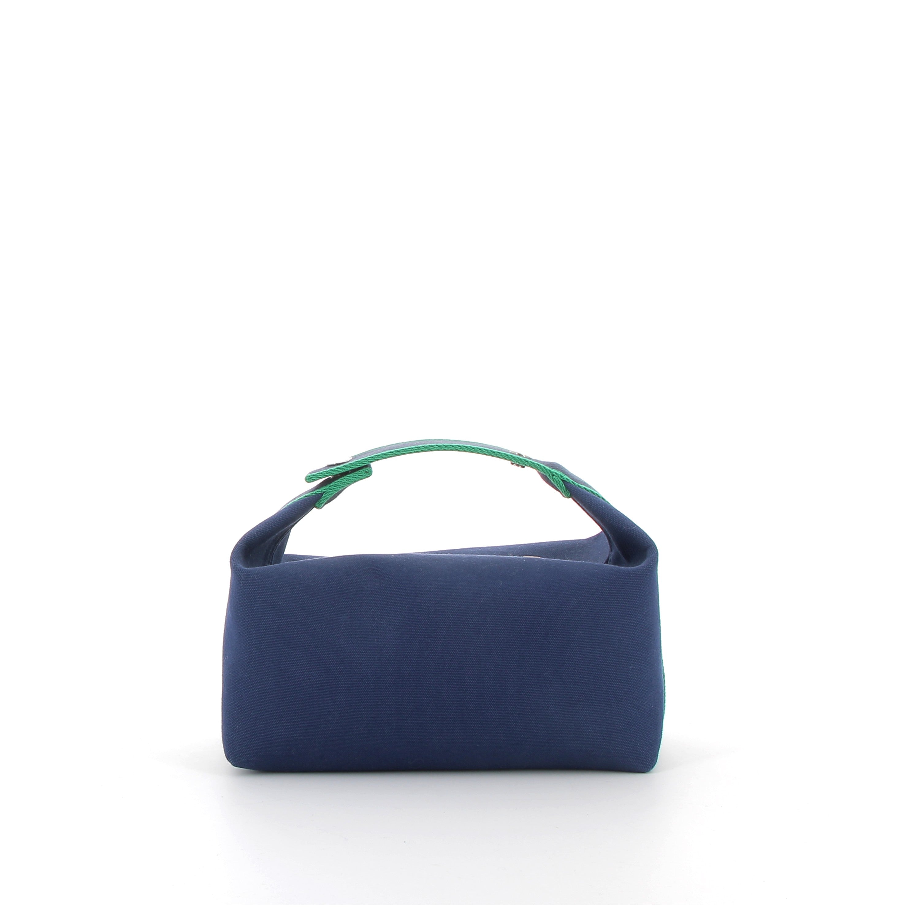 HERMÈS Bride-à-Brac pouch Blue Large Model