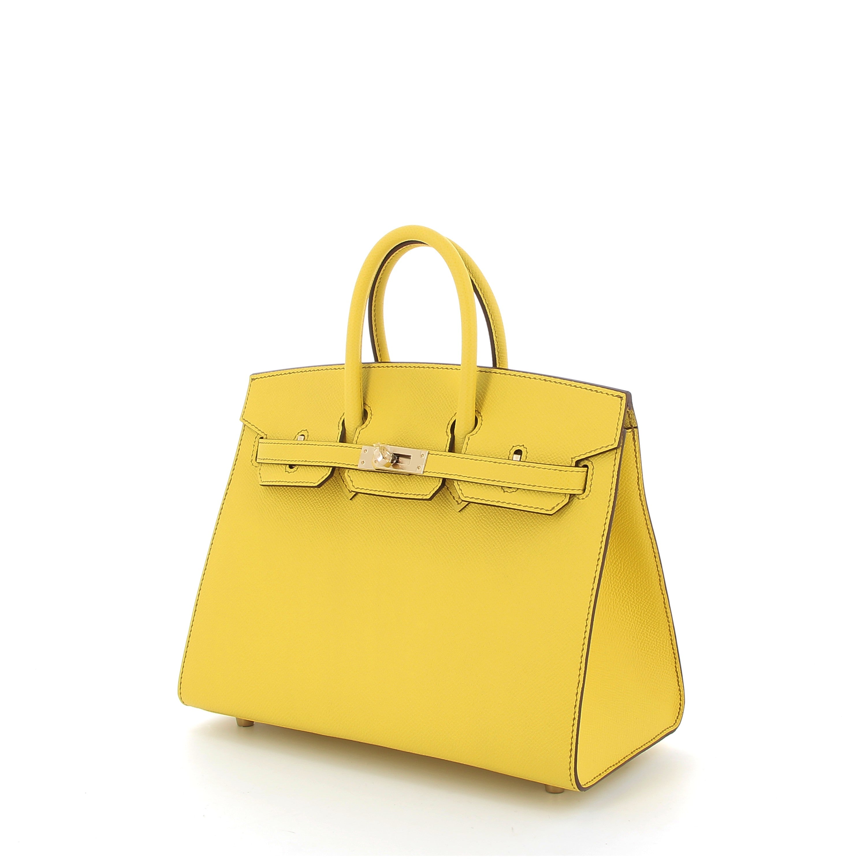 Hermès Birkin 25cm Jaune De Naples Epsom Leather with Gold Hardware