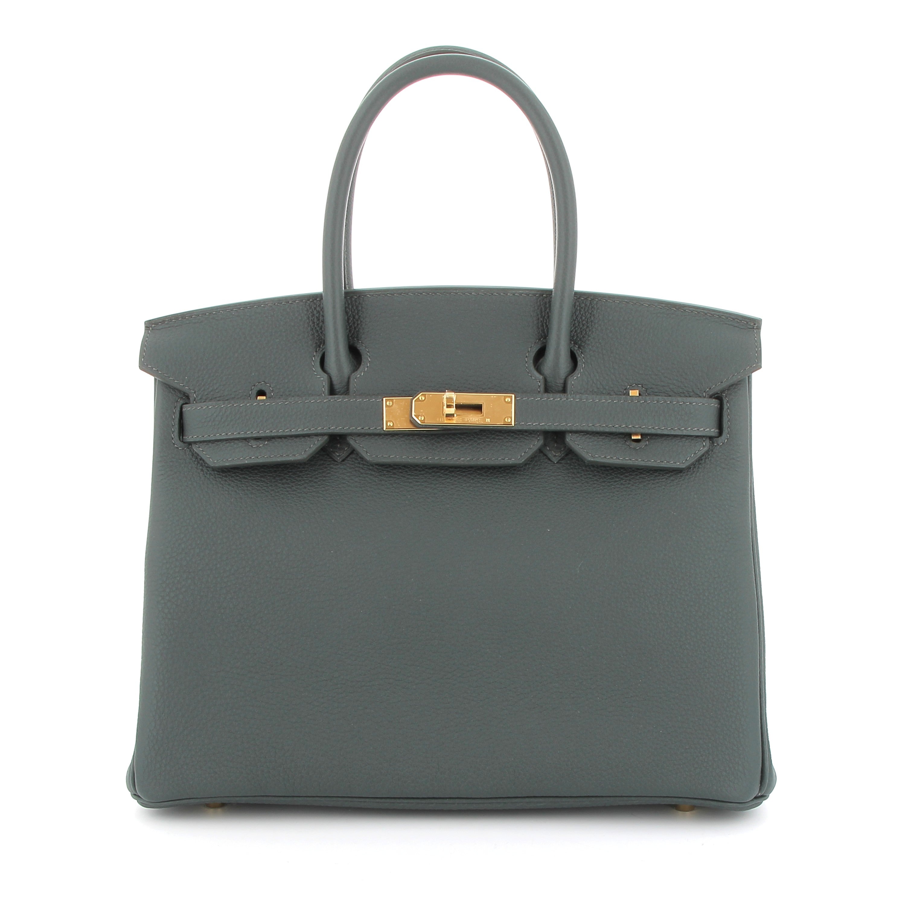 Hermès Birkin 30cm New Vert Fonce Togo Leather with Gold Hardware