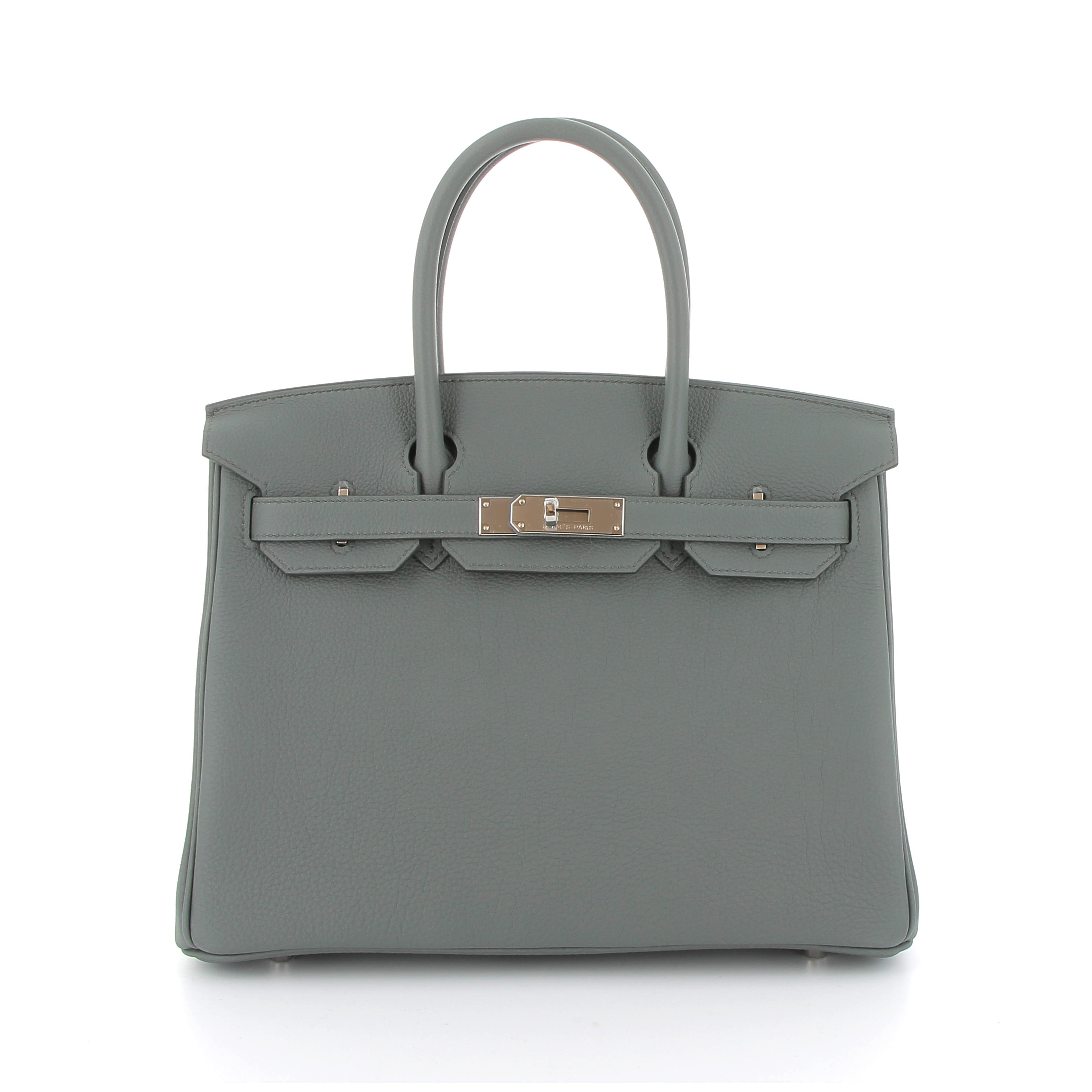 Hermès Birkin 30cm Vert Amande Togo Leather with Palladium Hardware