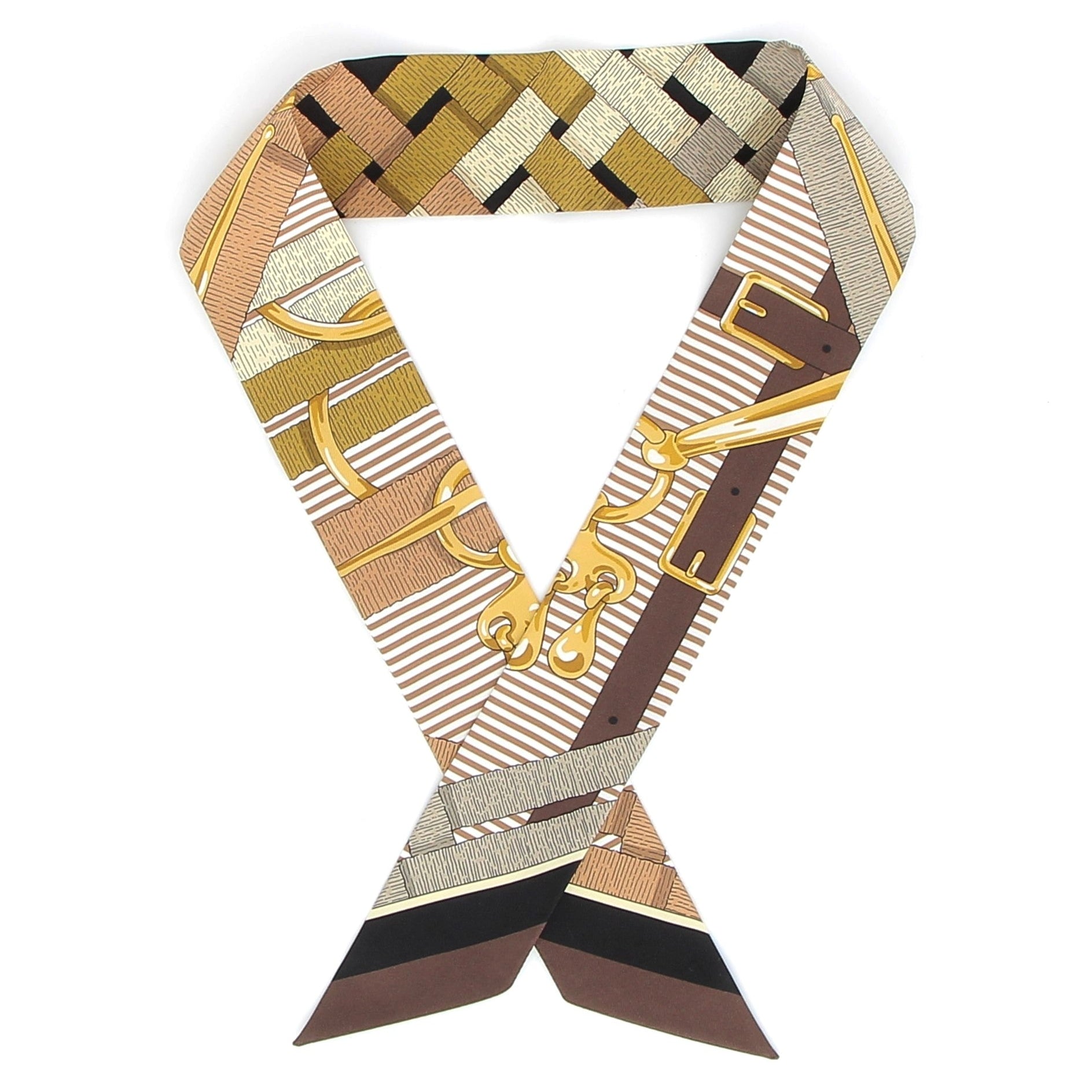 HERMES Twilly In Silk