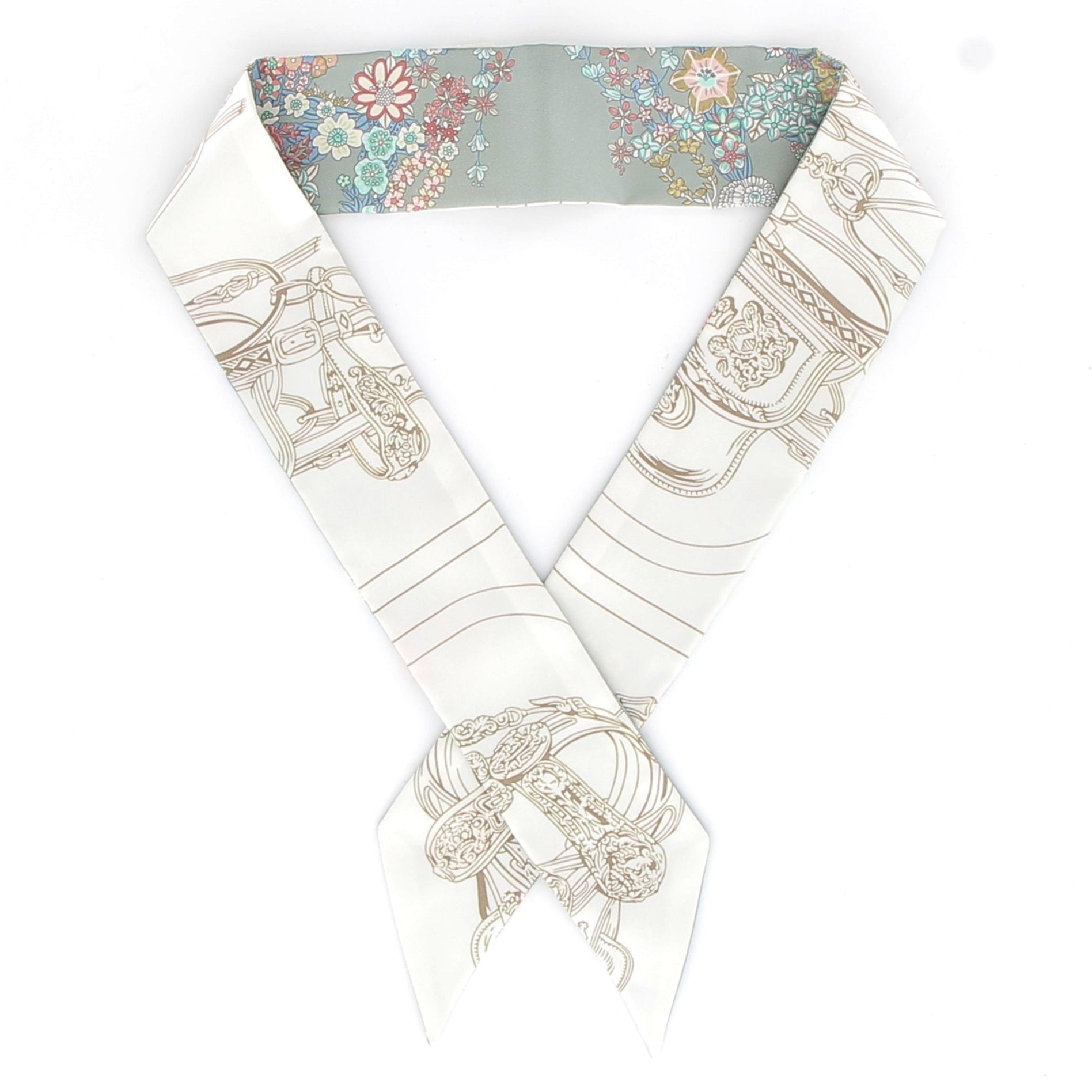 HERMÈS Twilly Brides de Gala en Fleurs