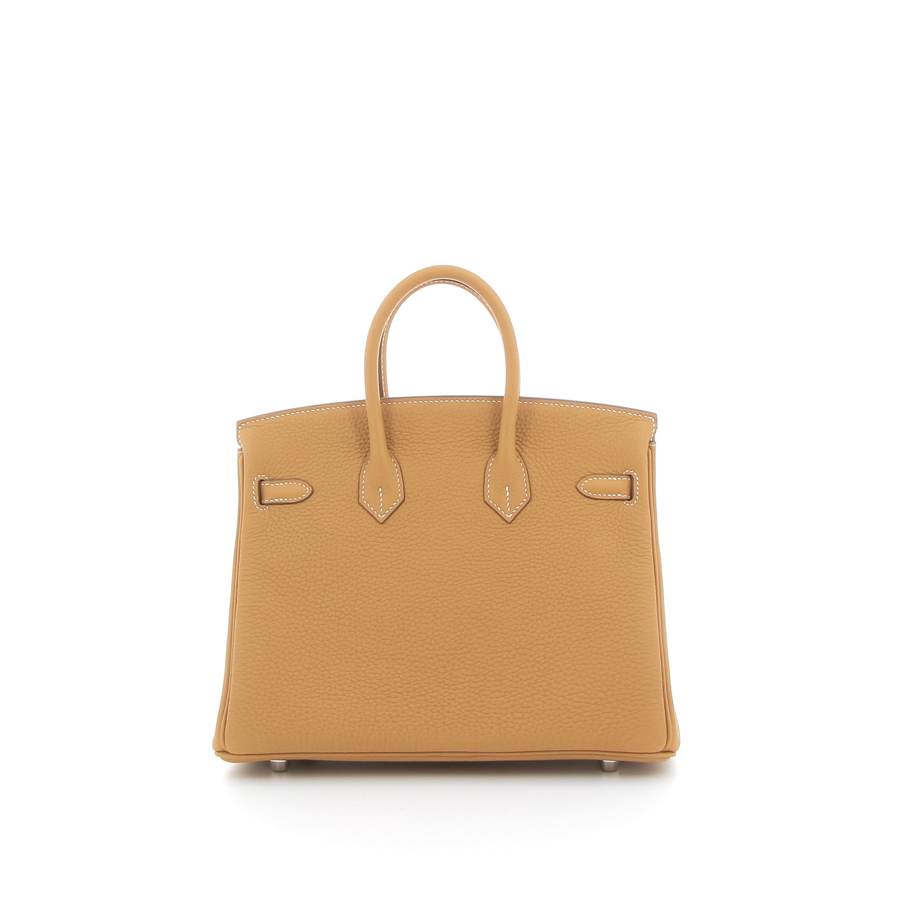 HERMES Birkin 25 Sable Togo Palladium hardware