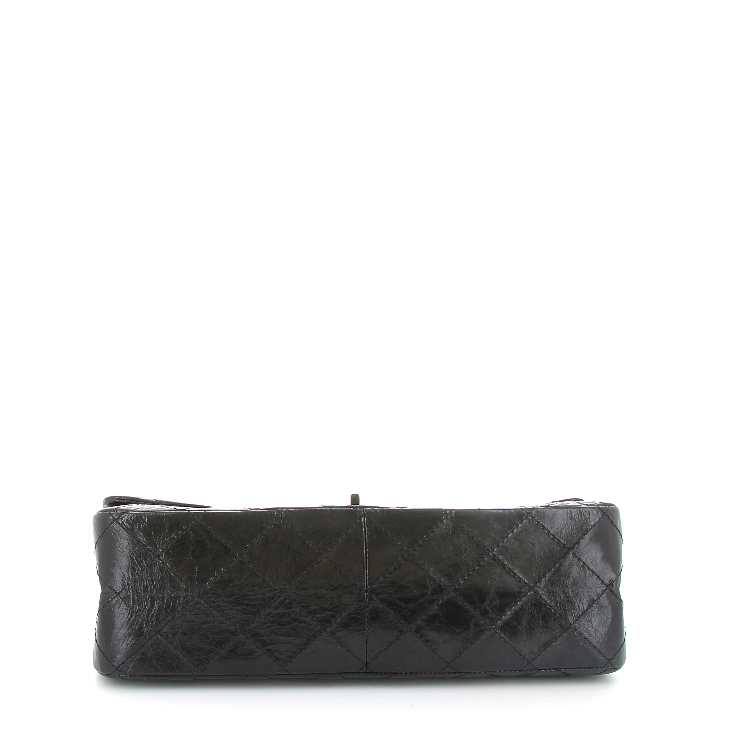 Chanel Timeless 2.55 Noir Quilted Leather with Noir Hardware