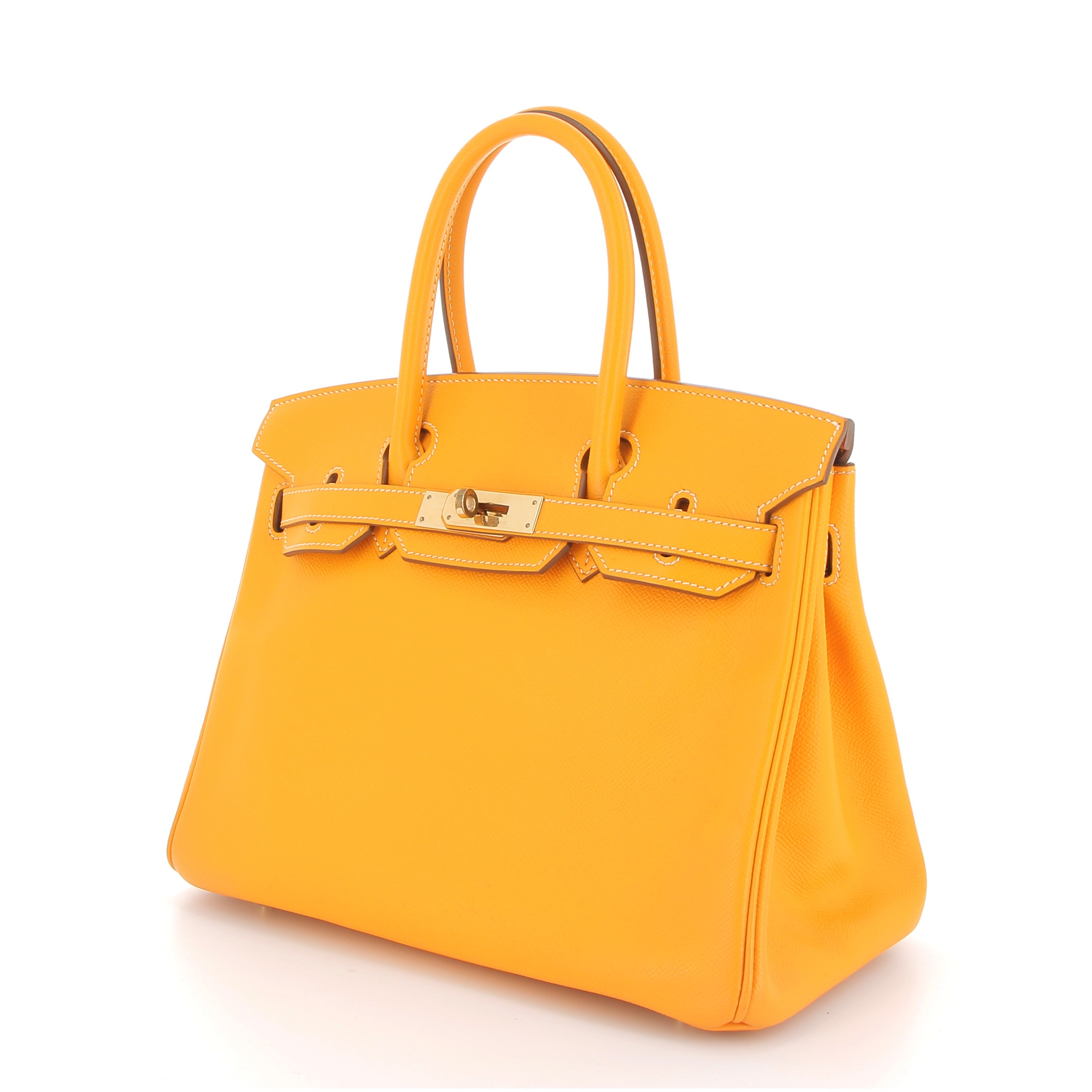 HERMÈS Preowned Birkin 30 Soleil Epsom Gold Hardware (GHW)