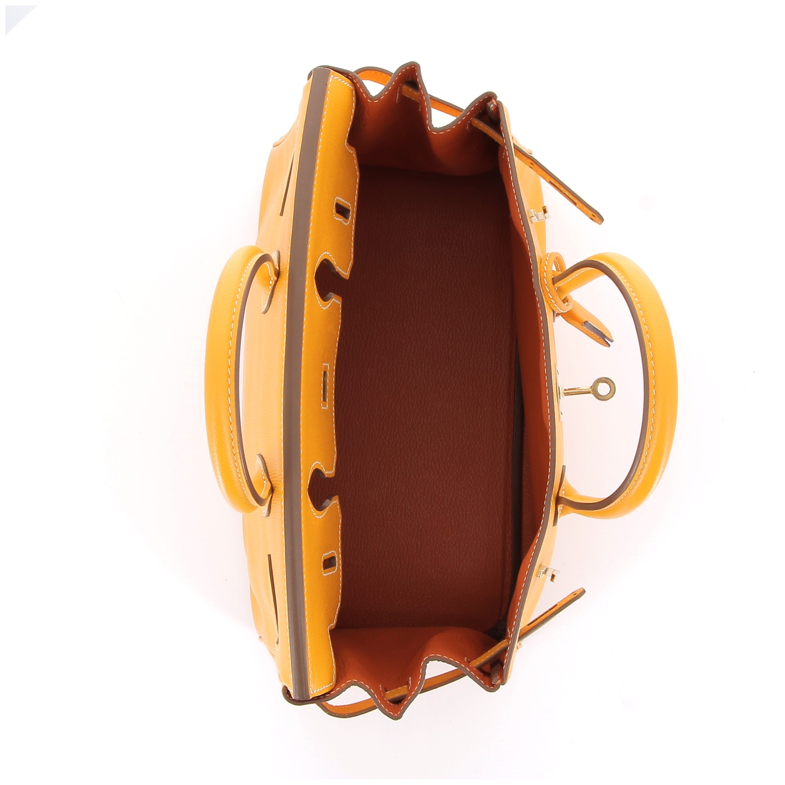 HERMÈS Preowned Birkin 30 Soleil Epsom Gold Hardware (GHW)