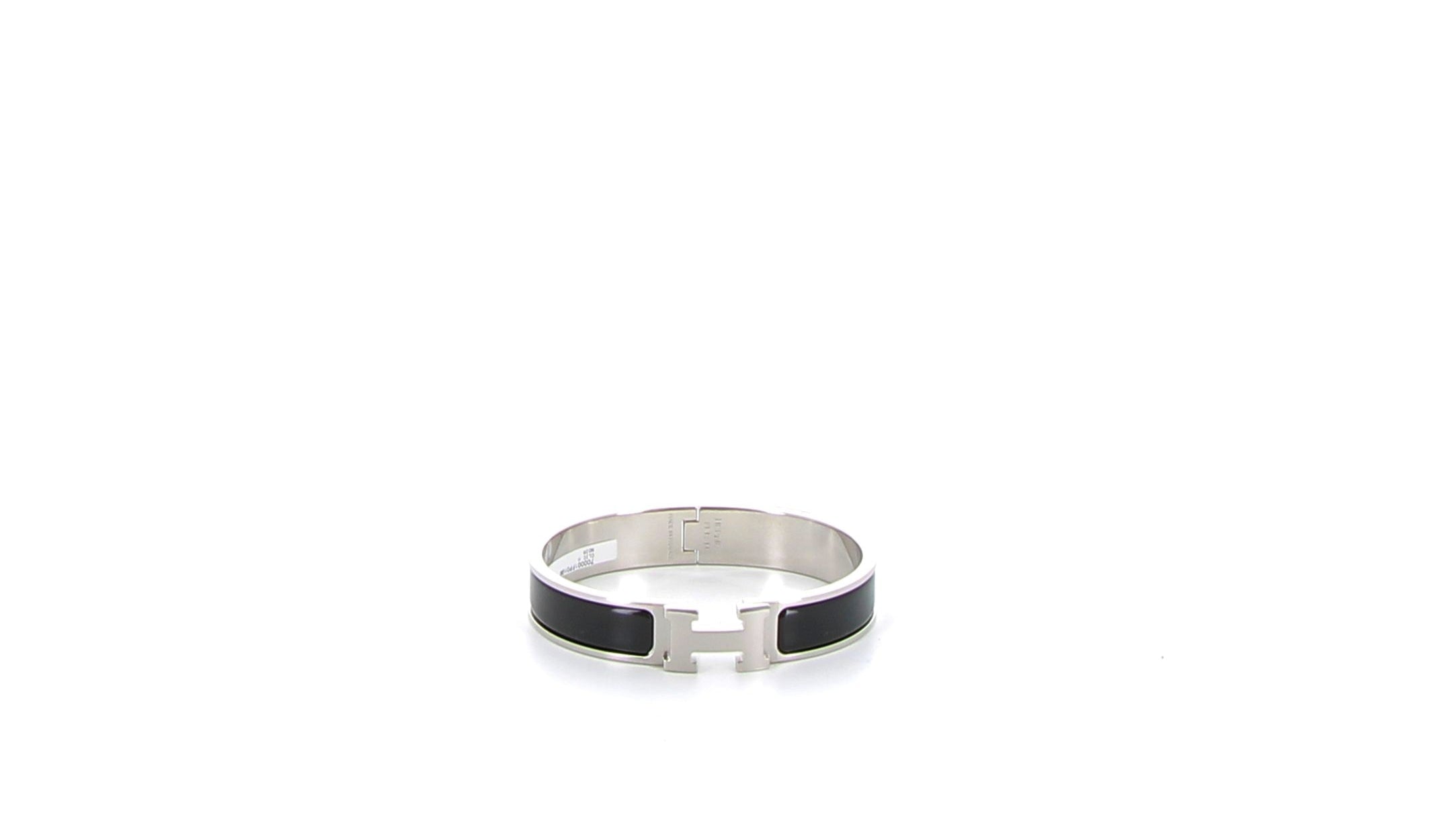 HERMES Clic H Bracelet Black Palladium hardware
