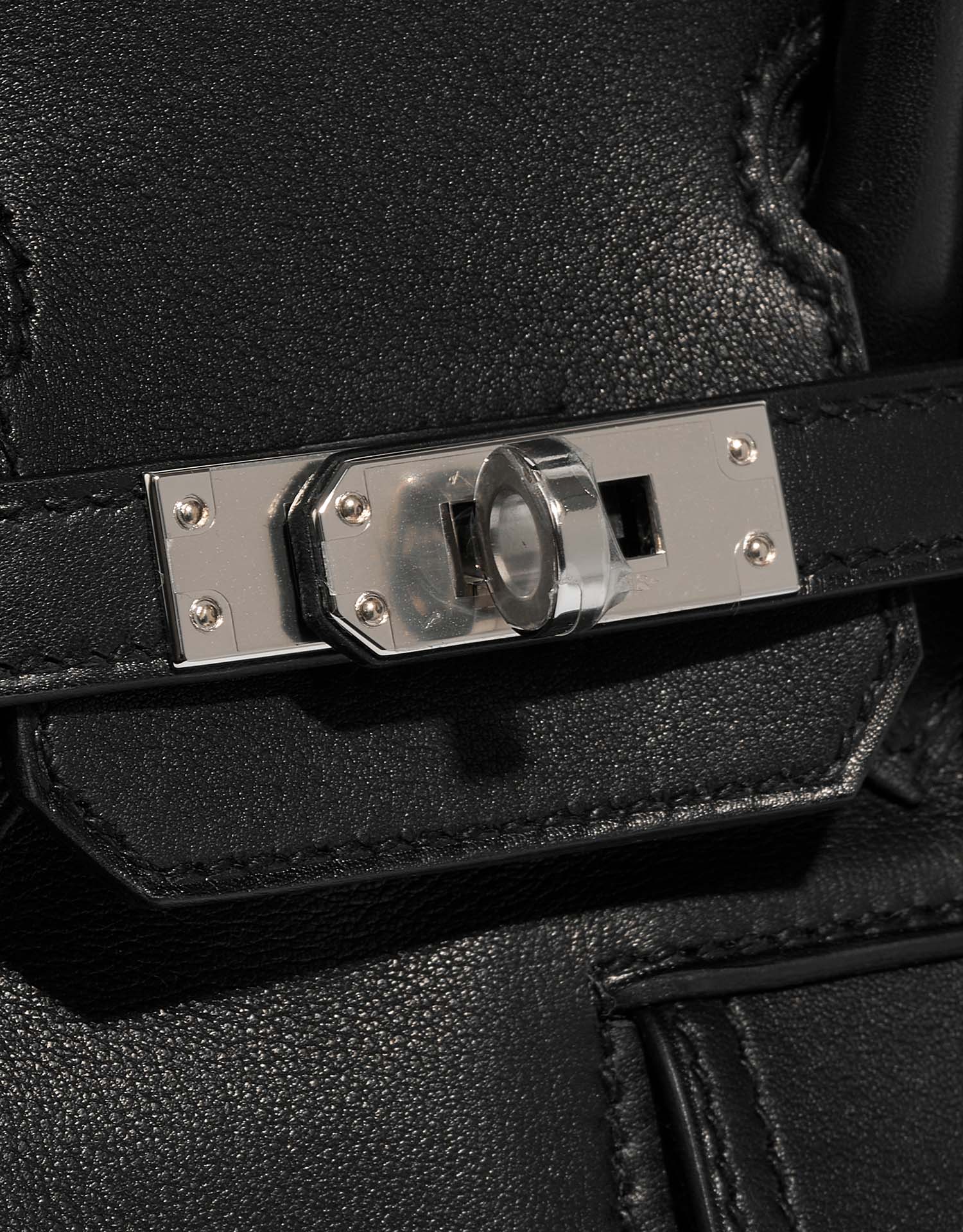 HERMÈS Birkin 25 The Rock Veau Volupto Noir