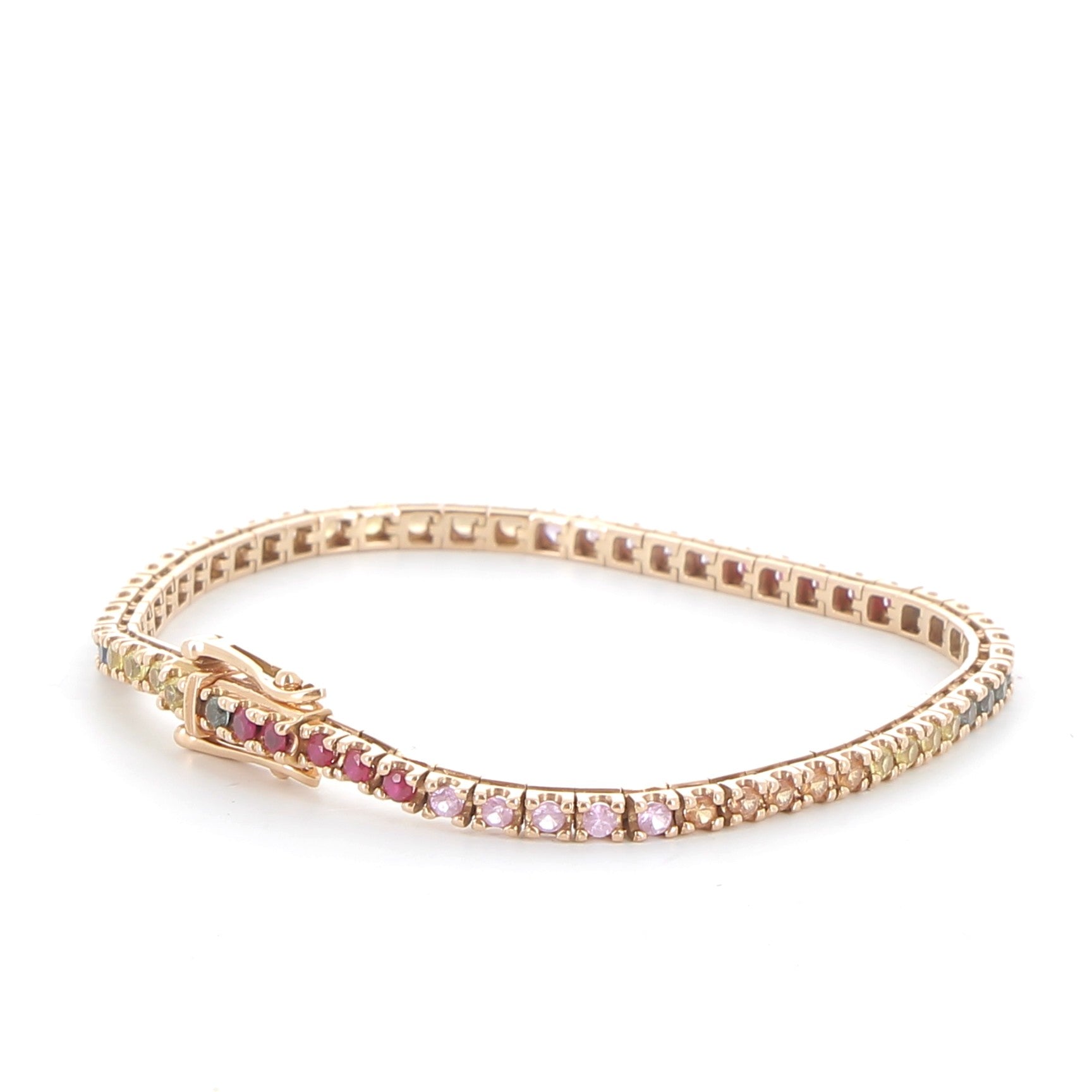 HELENA JOY Rainbow Rivière Diamond Bracelet