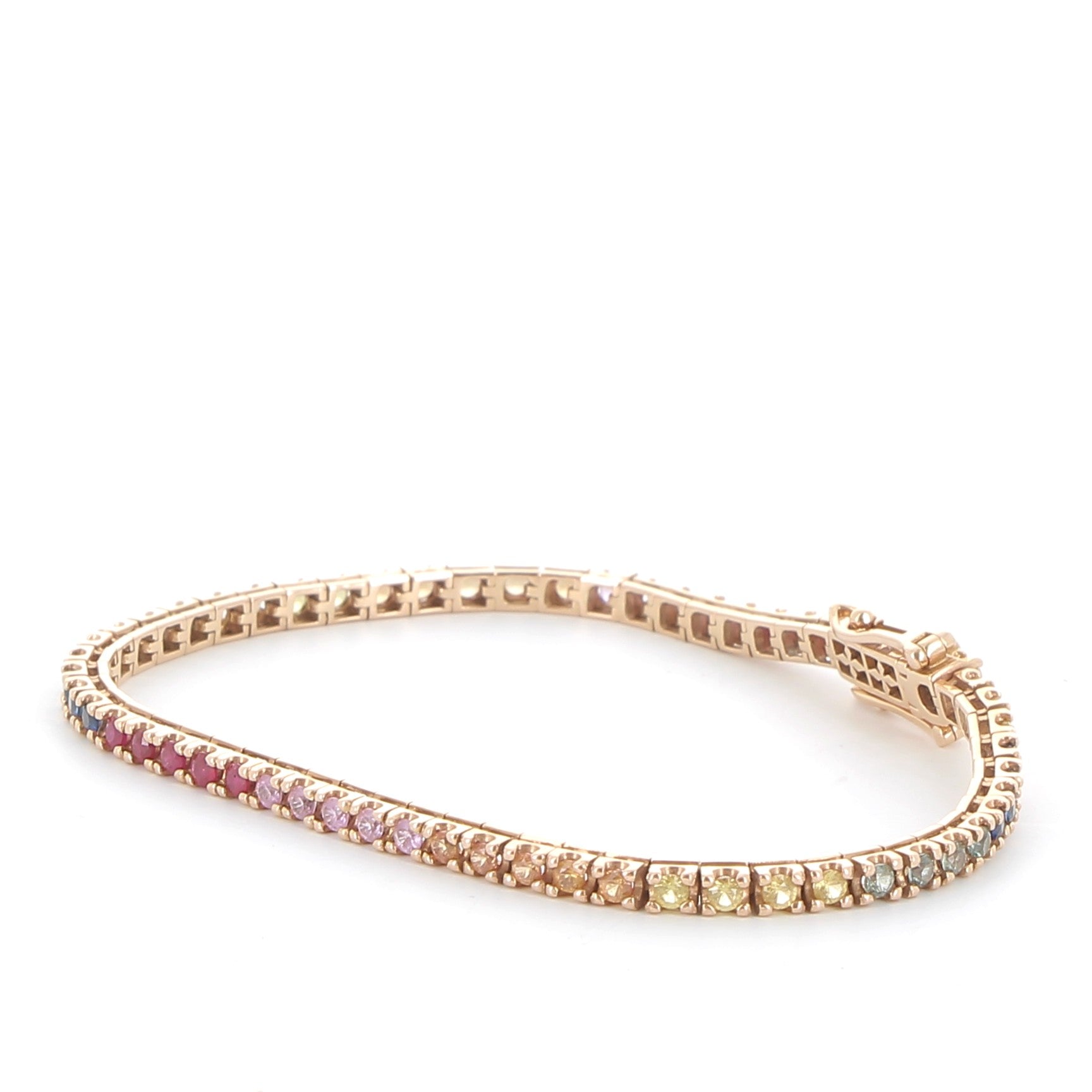 HELENA JOY Rainbow Rivière Diamond Bracelet