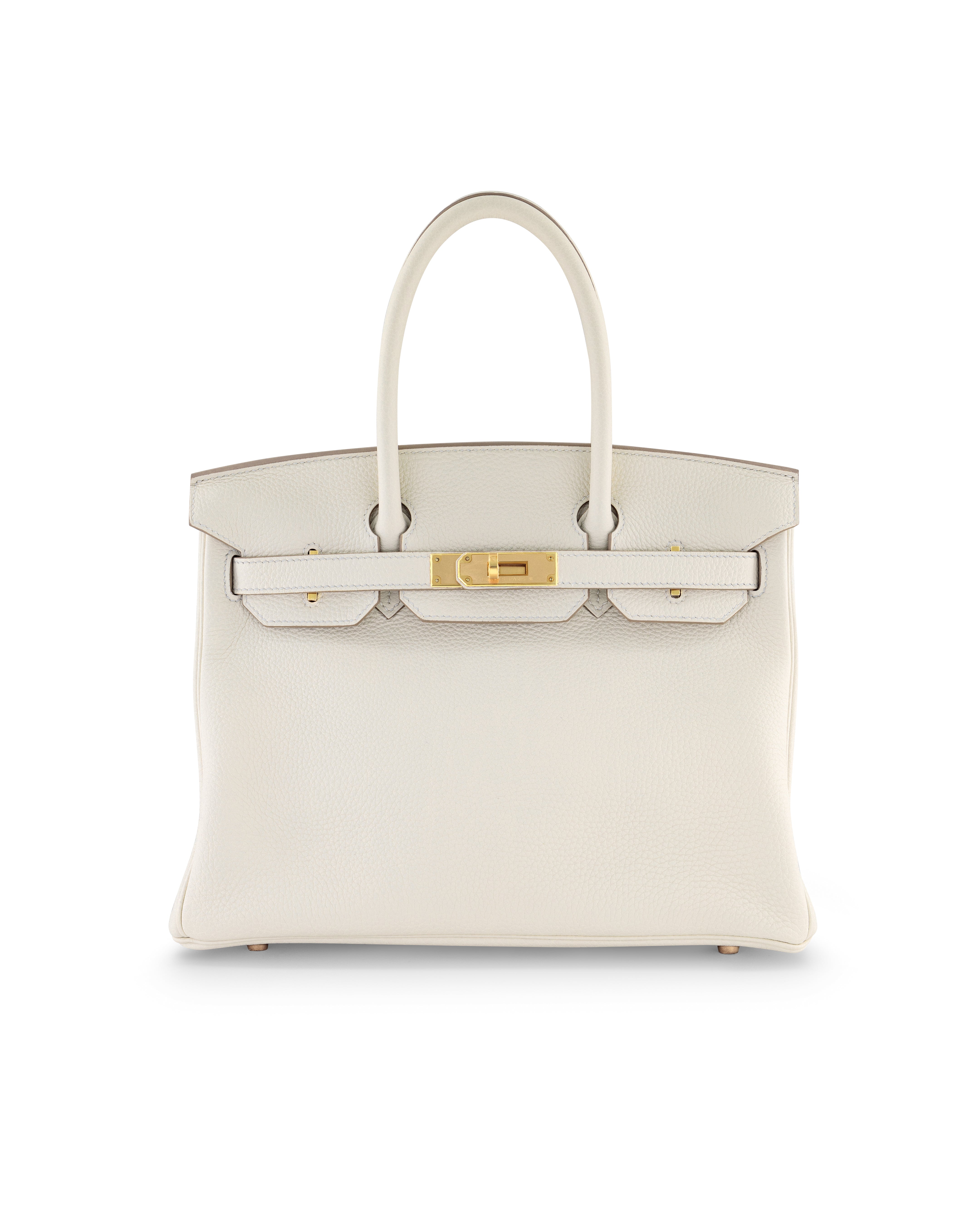 Hermès Birkin 30cm in Craie Togo Leather with Gold Hardware