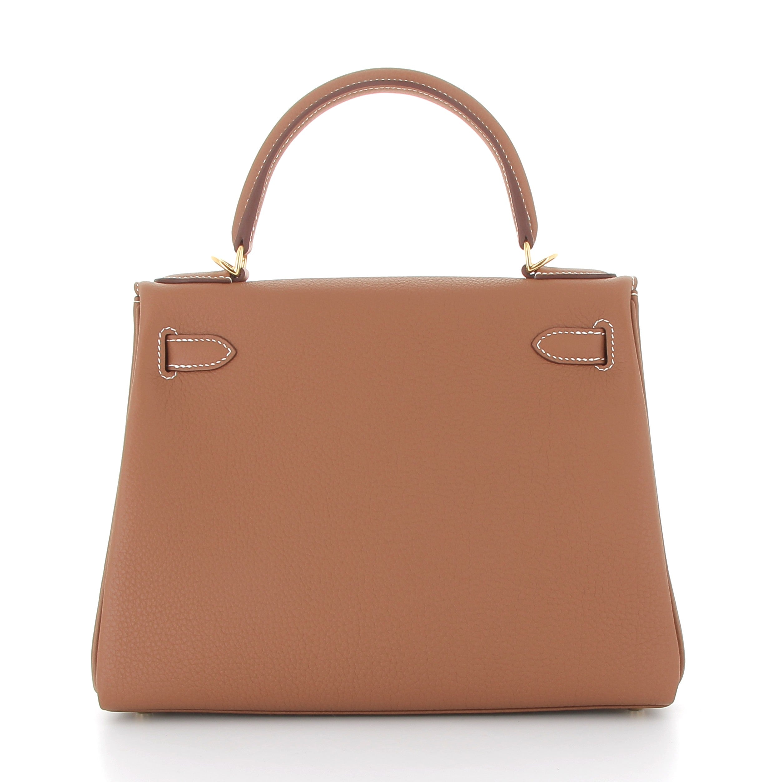 HERMES Kelly 28 Gold Togo Gold Hardware