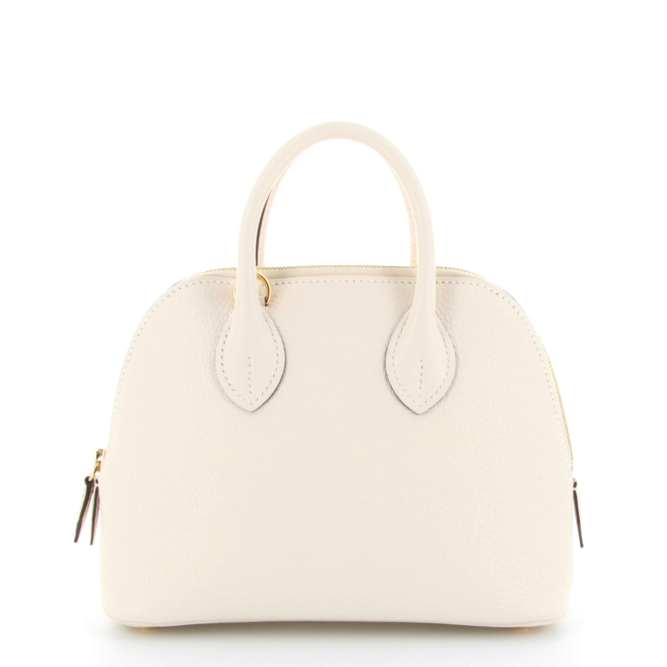 HERMES Mini Bolide Nata Chevre Gold hardware