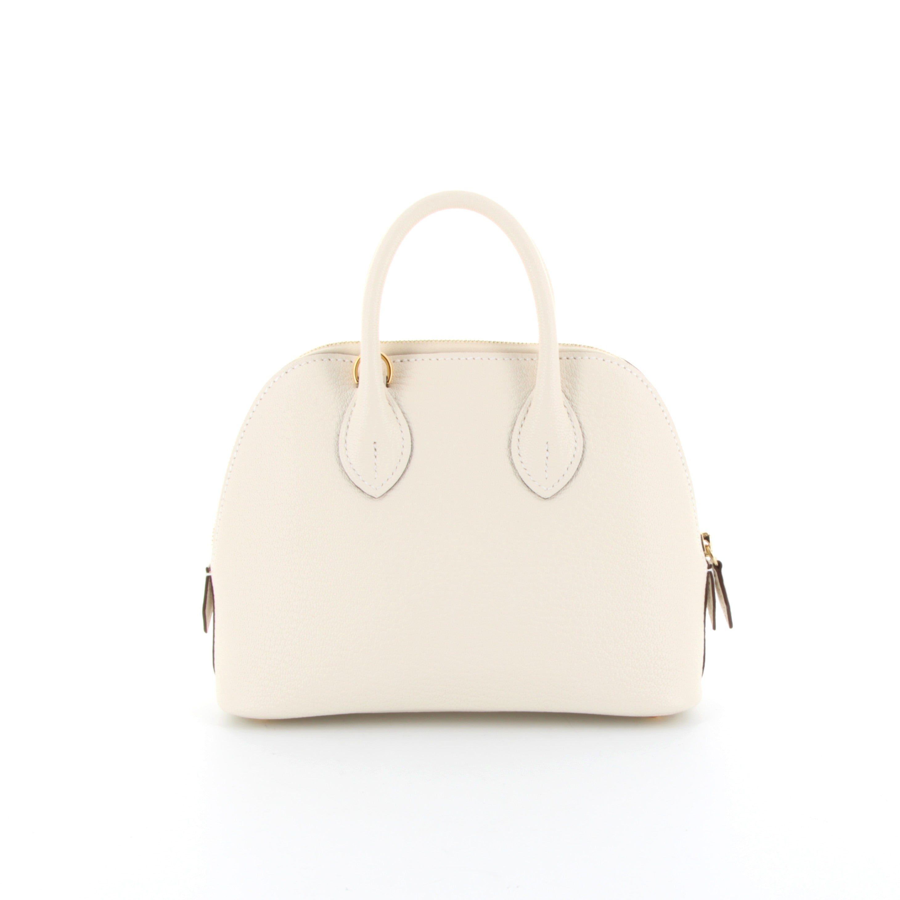 HERMES Mini Bolide Nata Chevre Gold hardware