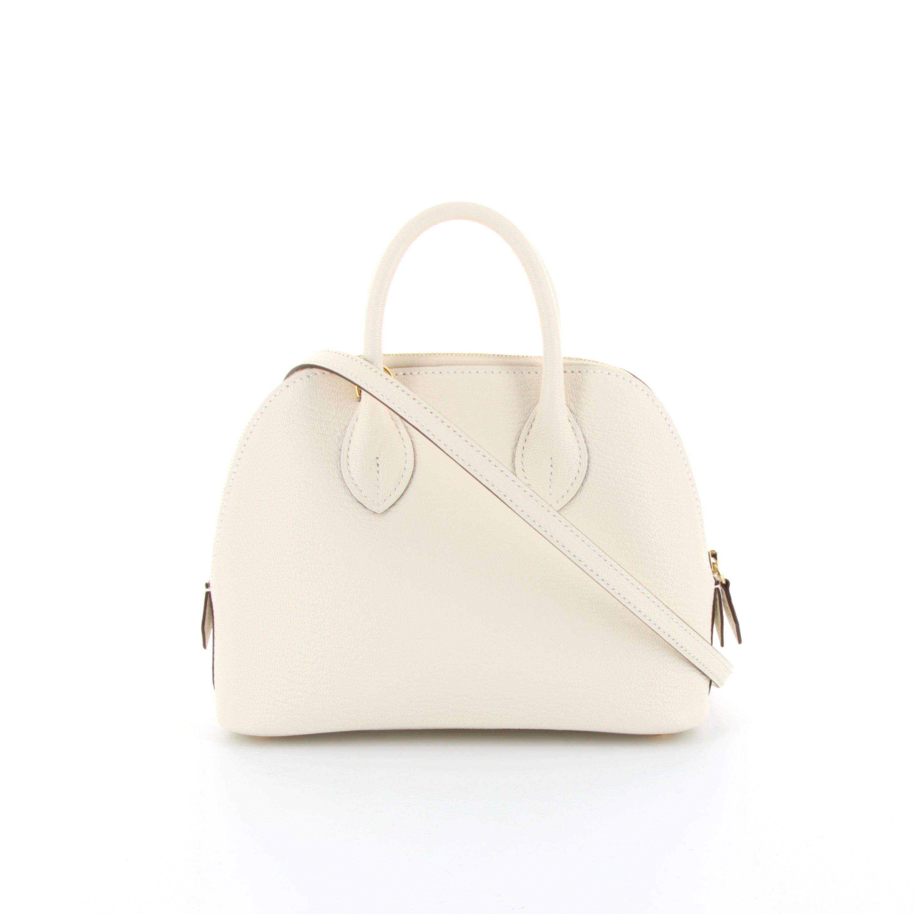 HERMES Mini Bolide Nata Chevre Gold hardware