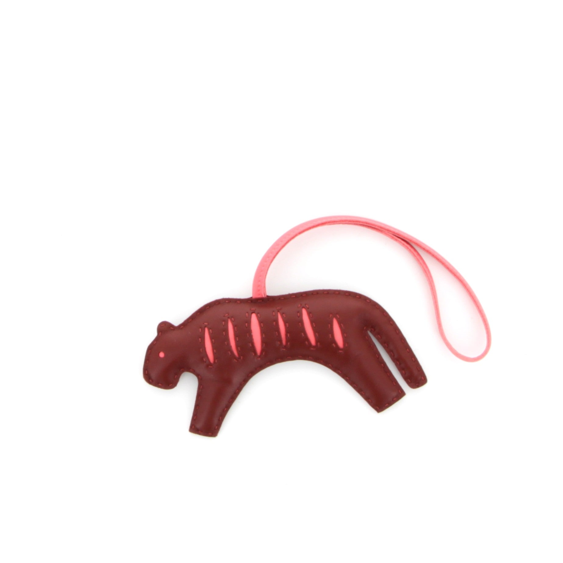 HERMES Rooroo Charm Rouge H & Rose Azalee