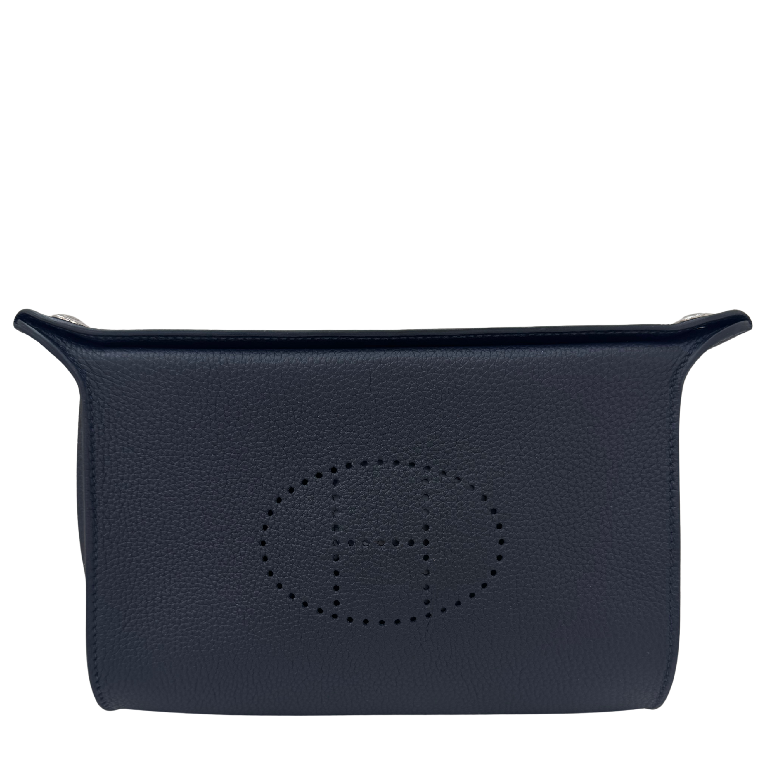 HERMES VidePoches Caban Togo Leather Palladium Hardware