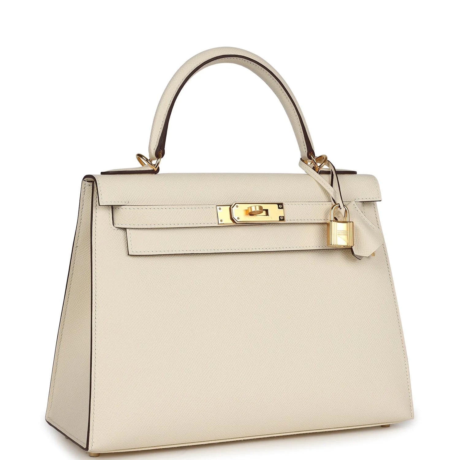 HERMES Kelly 28 Nata Epsom Gold Hardware