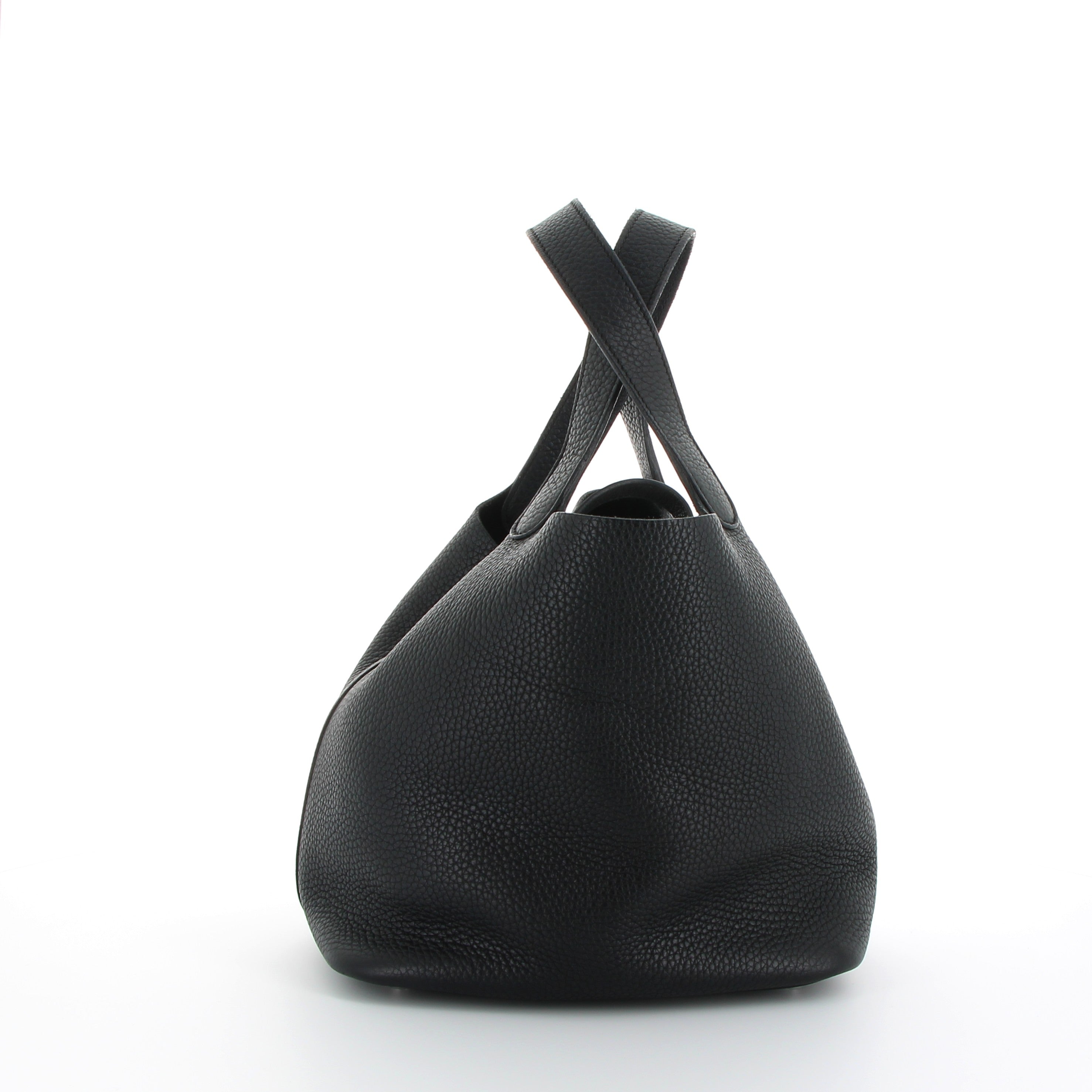 Hermès Picotin 22cm Noir Taurillon Clemence with Palladium