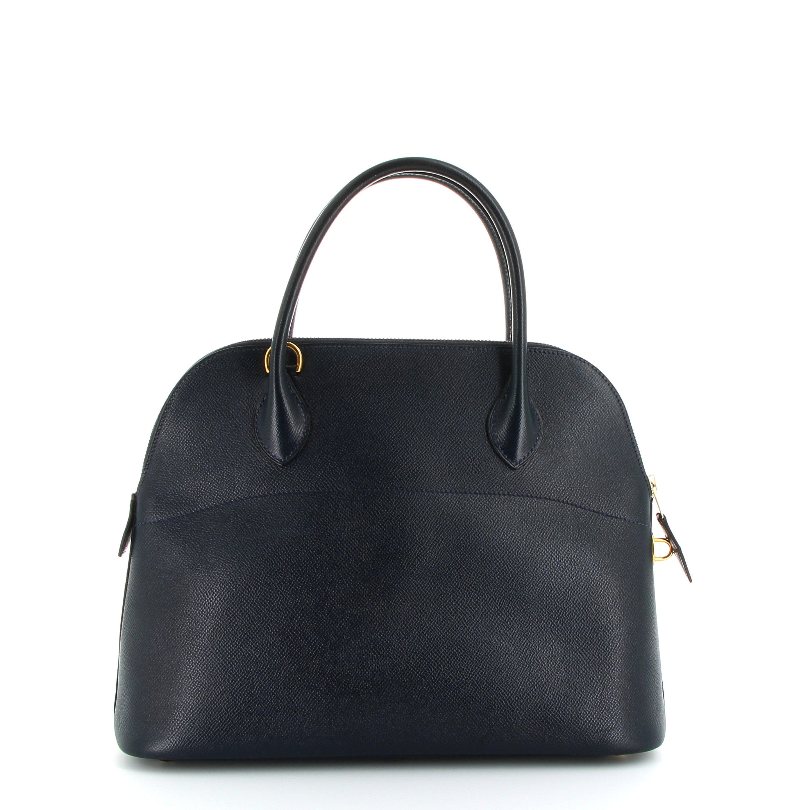 HERMÈS Bolide 30 Bleu Indigo Epsom Leather Gold Hardware (GHW)