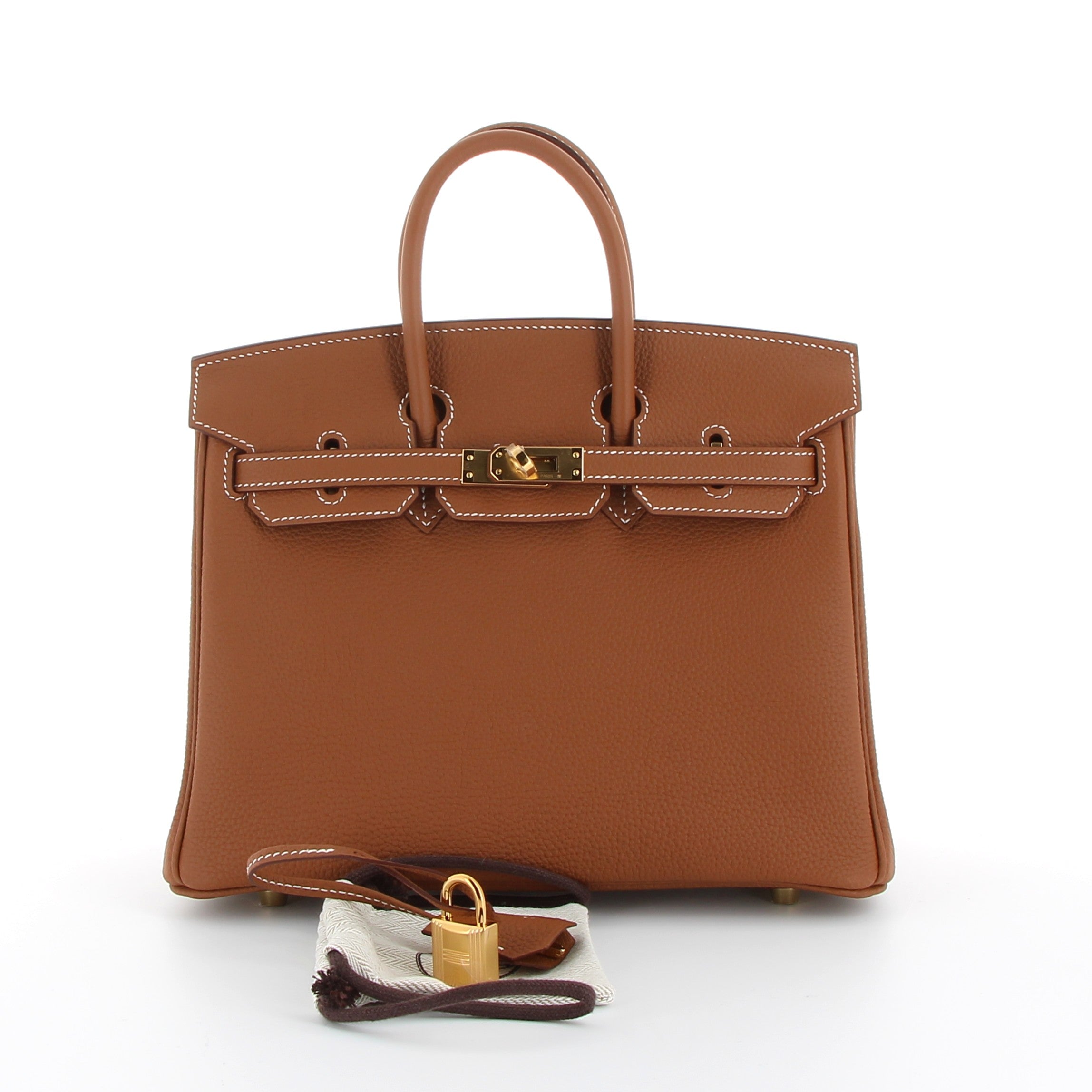 Hermès Birkin 25cm Gold Togo Leather with Gold Hardware