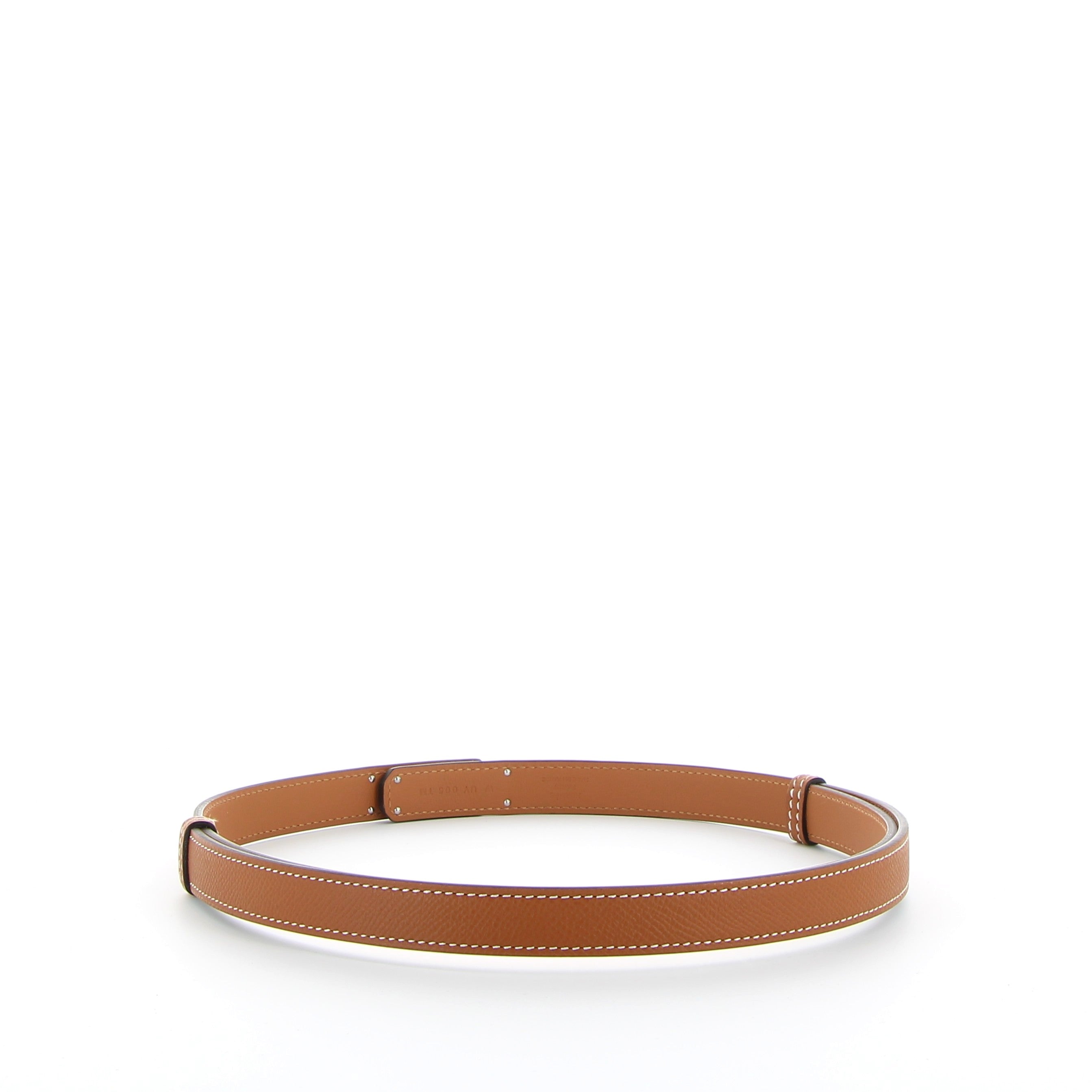 Hermès Kelly Belt 18 in Gold Epsom with Palladium Hardware