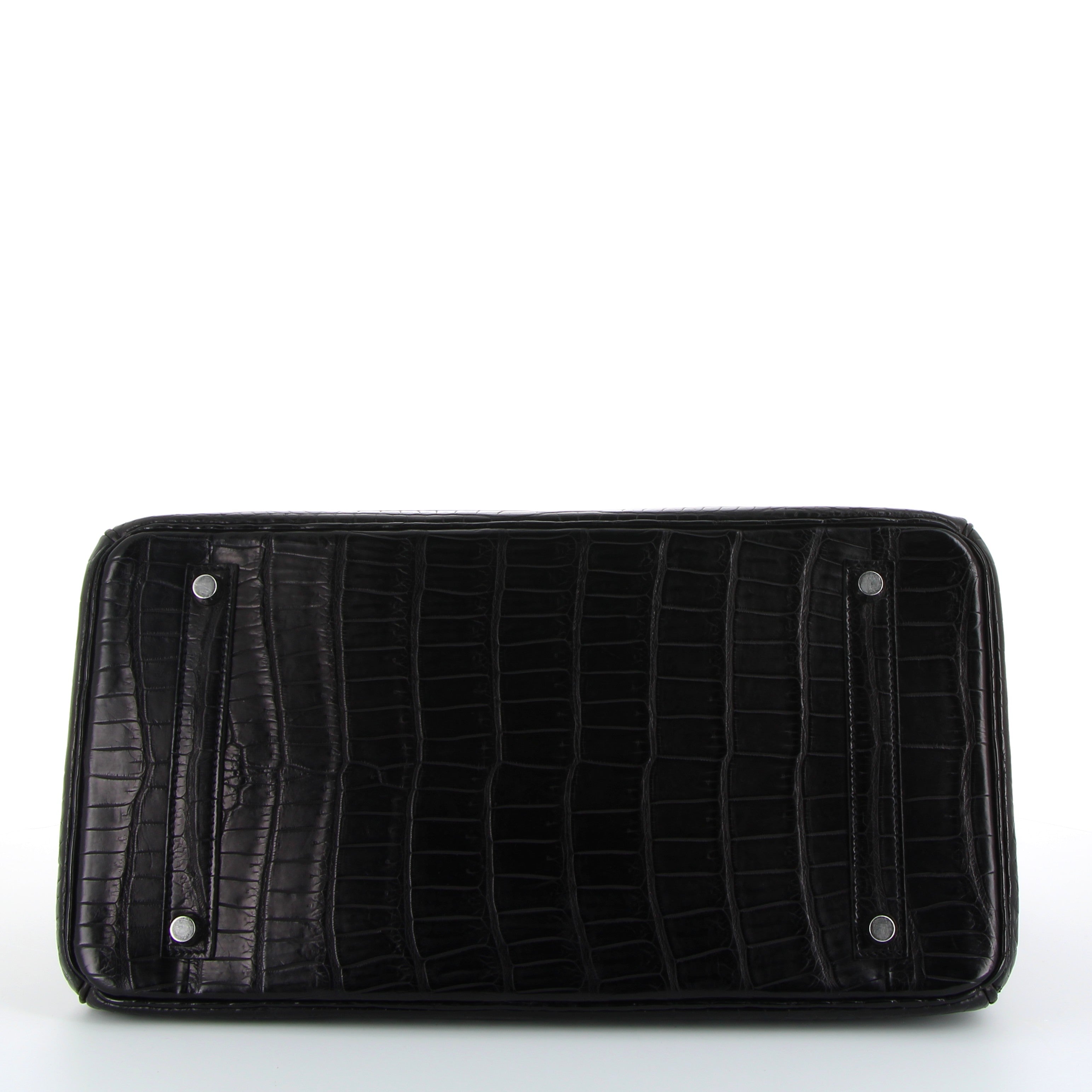 Hermès Birkin 35cm Noir Crocodile Niloticus with Palladium Hardware