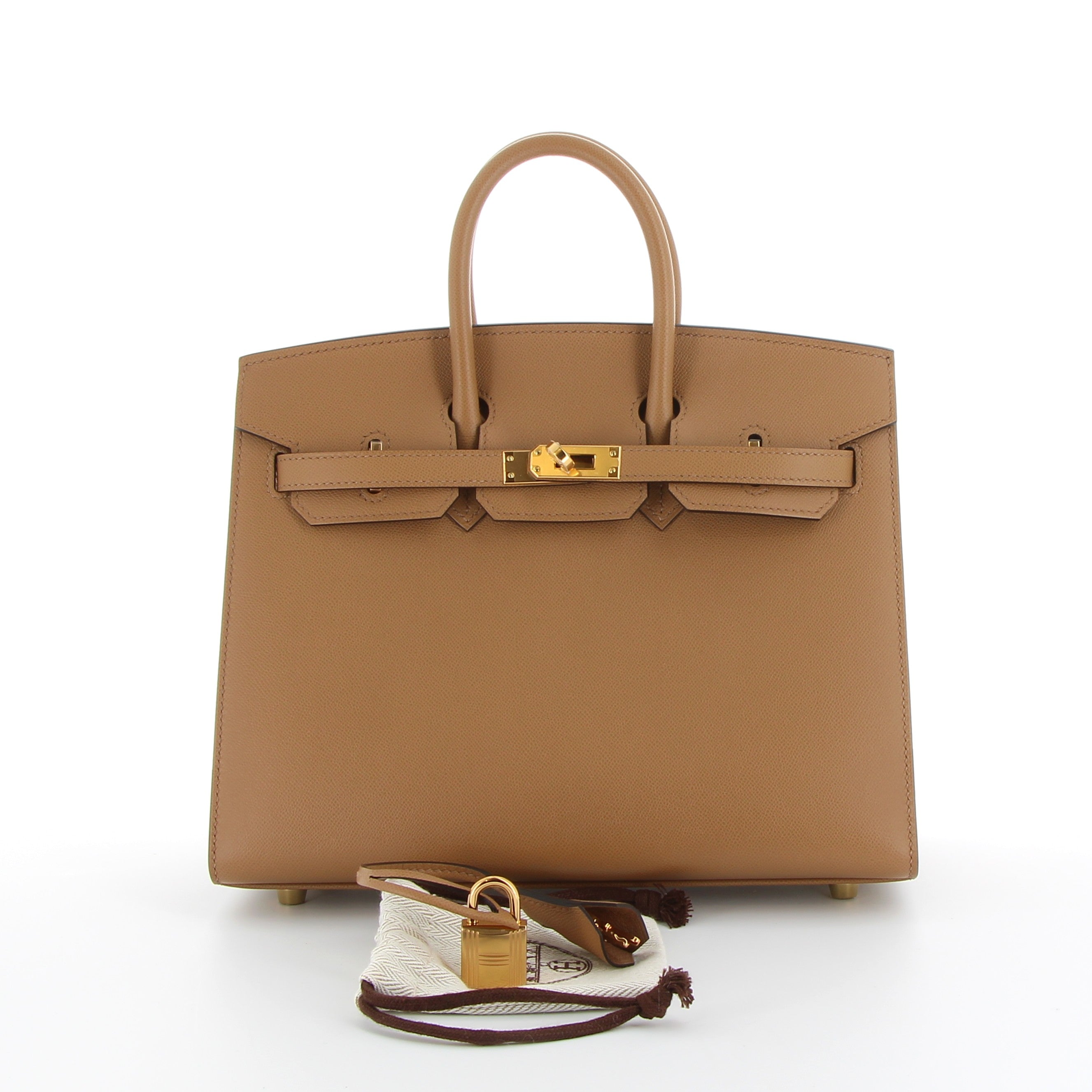 Hermès Birkin 25cm Chai in Veau Madame Leather with Gold Hardware