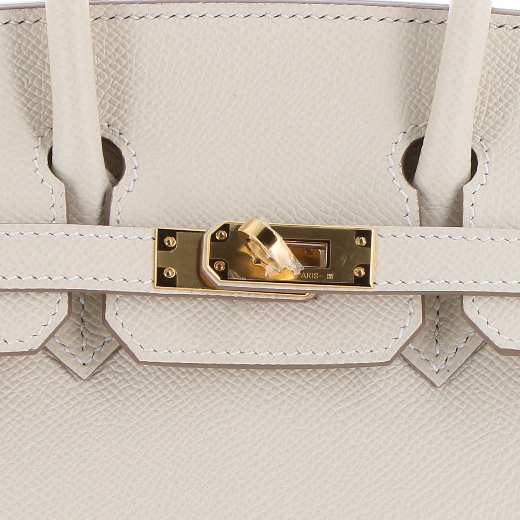 Hermès Birkin 25cm Craie Epsom Gold Hardware