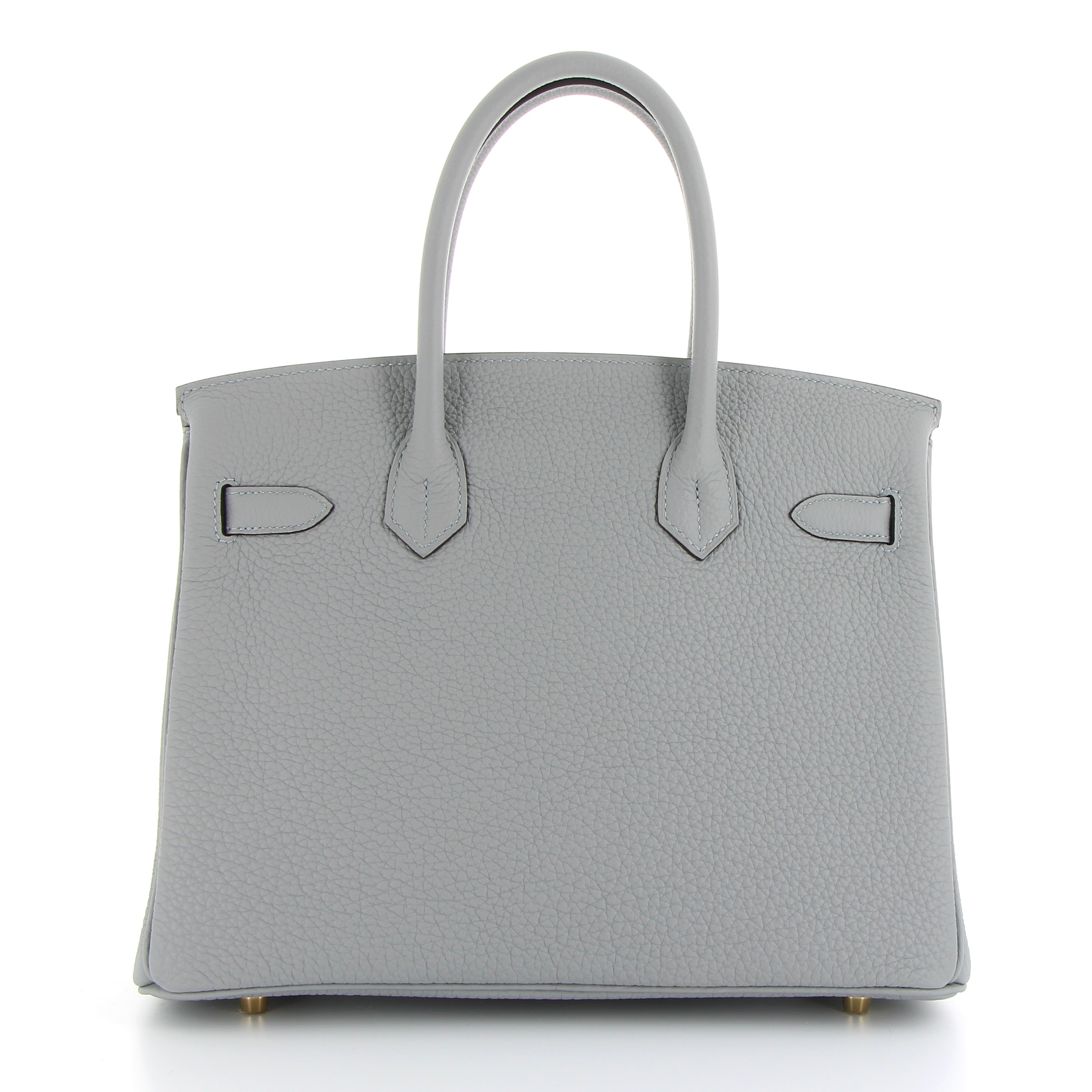 Hermès Birkin 30cm in Bleu Glacier Togo Leather with Gold Hardware