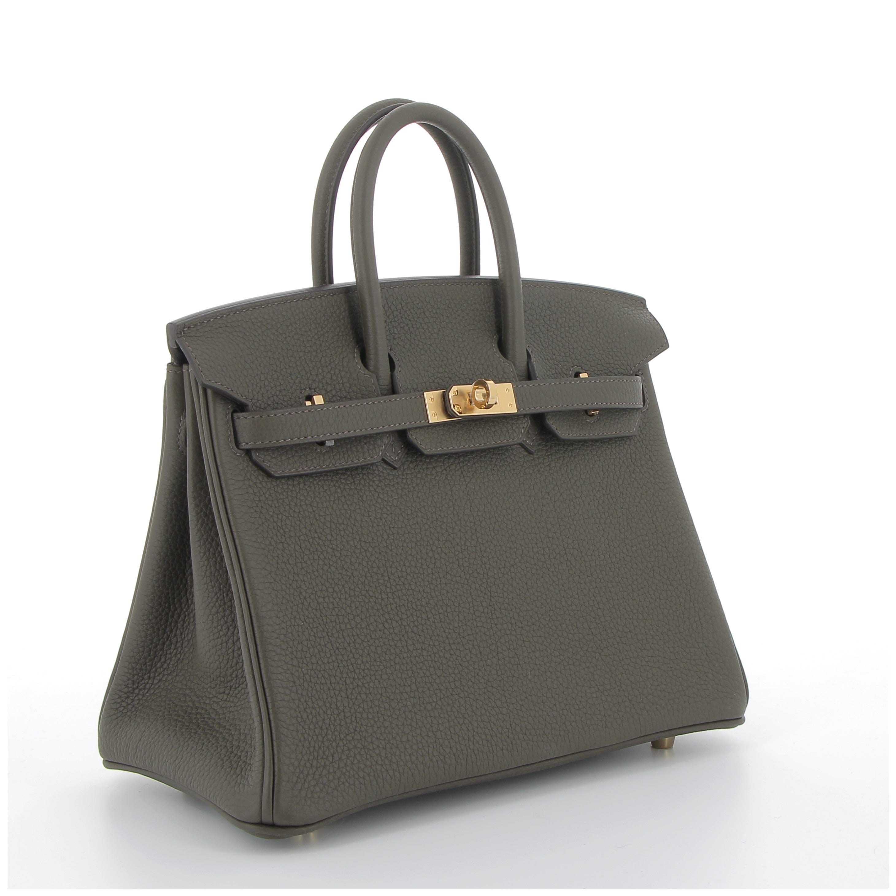 Hermès Birkin 25cm Eucalyptus in Togo Leather with Gold Hardware
