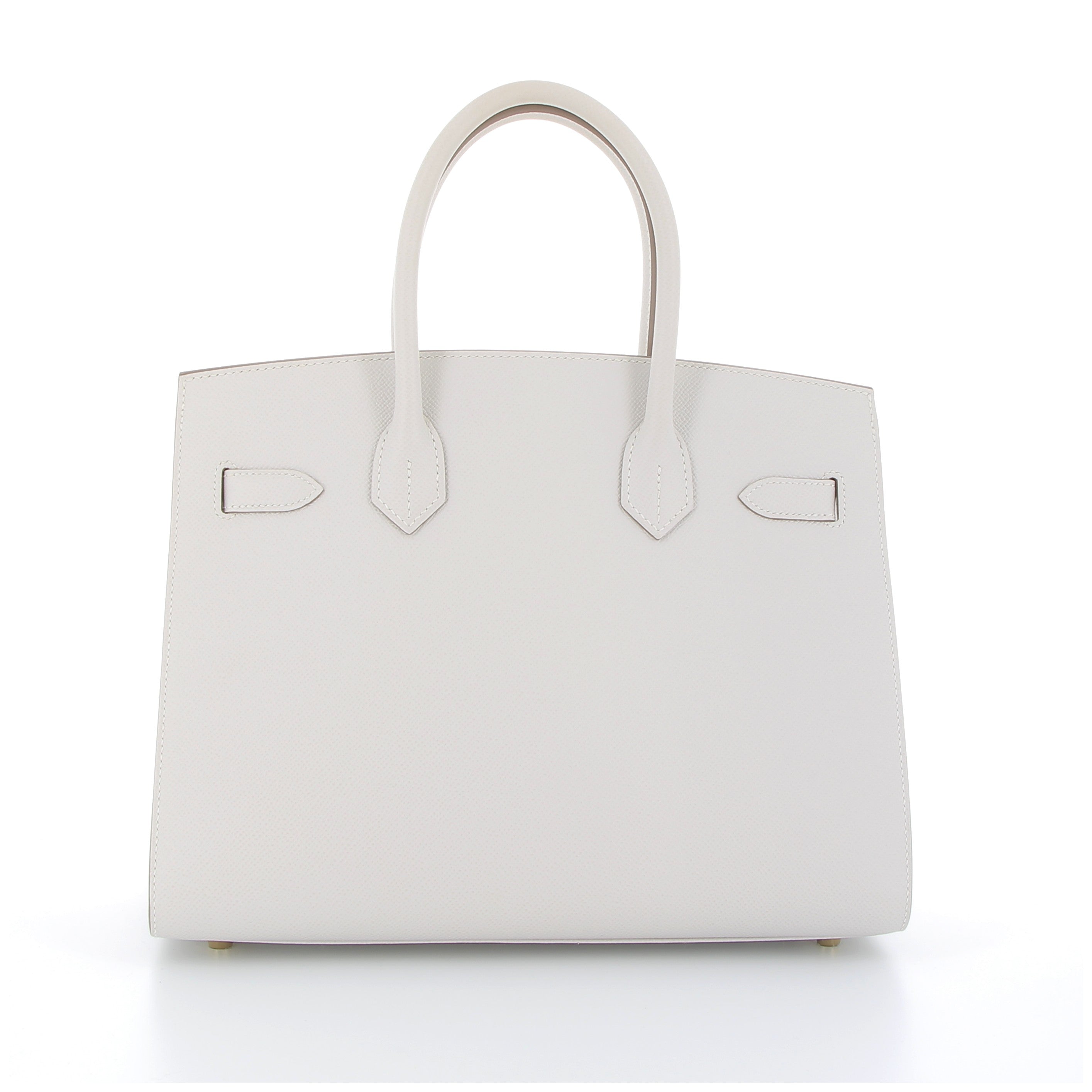 Hermes Birkin 30cm in Gris Pale Sellier Epsom with Gold Hardware