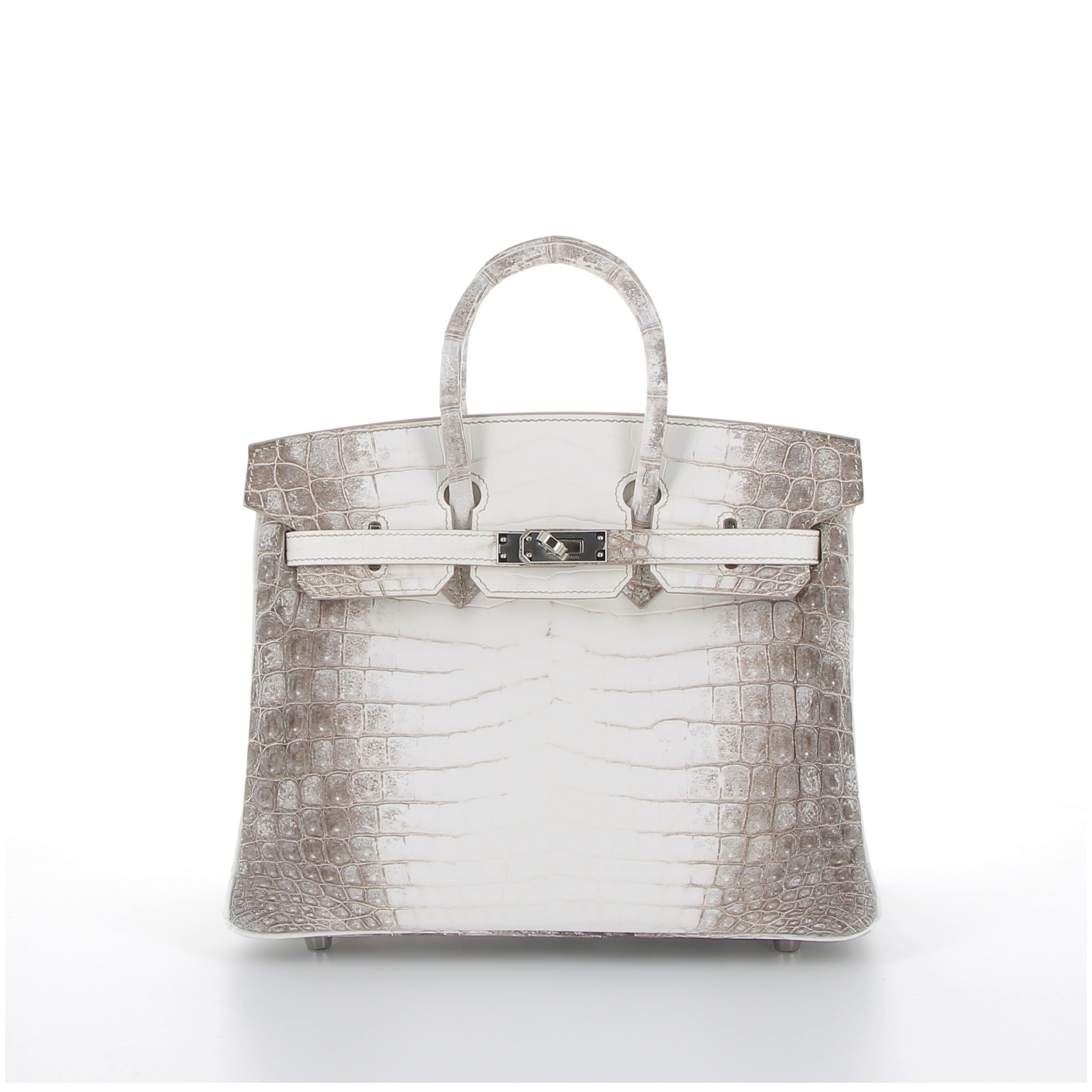 Hermés Birkin 25cm Himalaya with Palladium Hardware