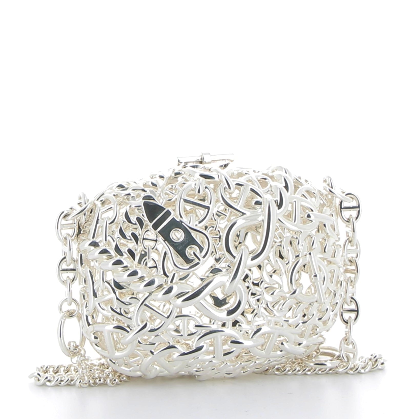 HERMÈS Sac Bijoux Chaîne d'Encre 925 Silver Hardware