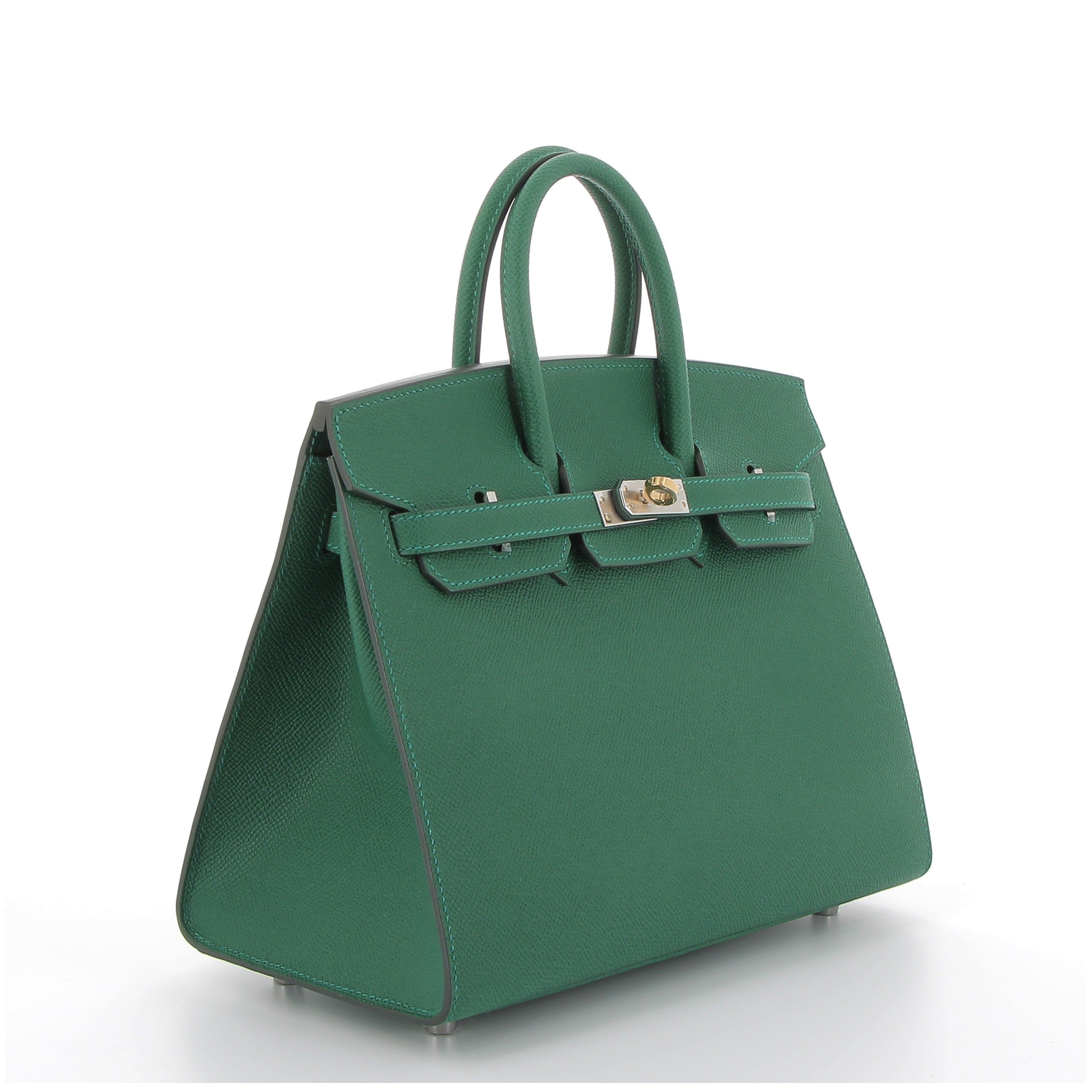 Hermès Birkin 25cm in Vert Moyen Epsom Leather with Electrum Hardware