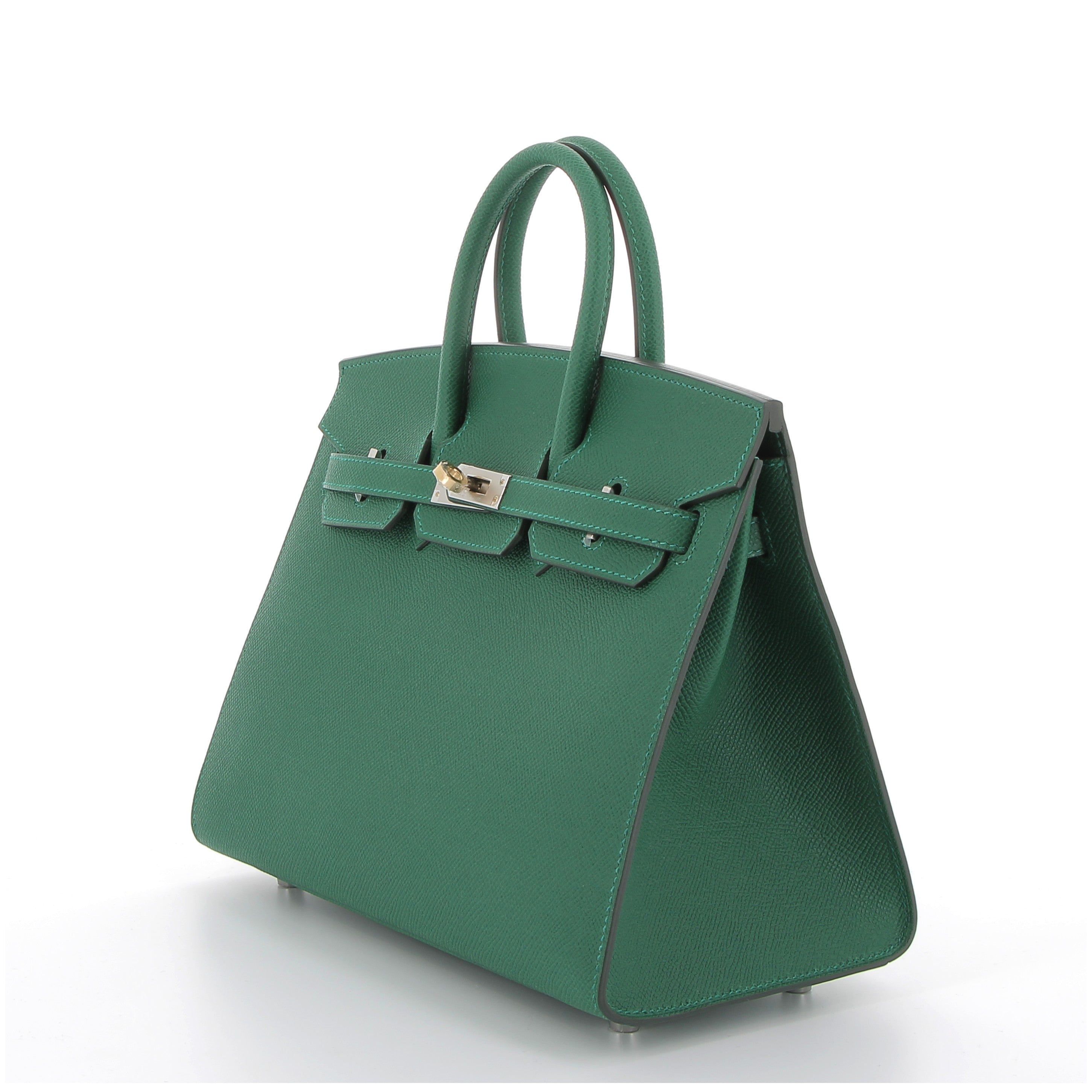 Hermès Birkin 25cm in Vert Moyen Epsom Leather with Electrum Hardware