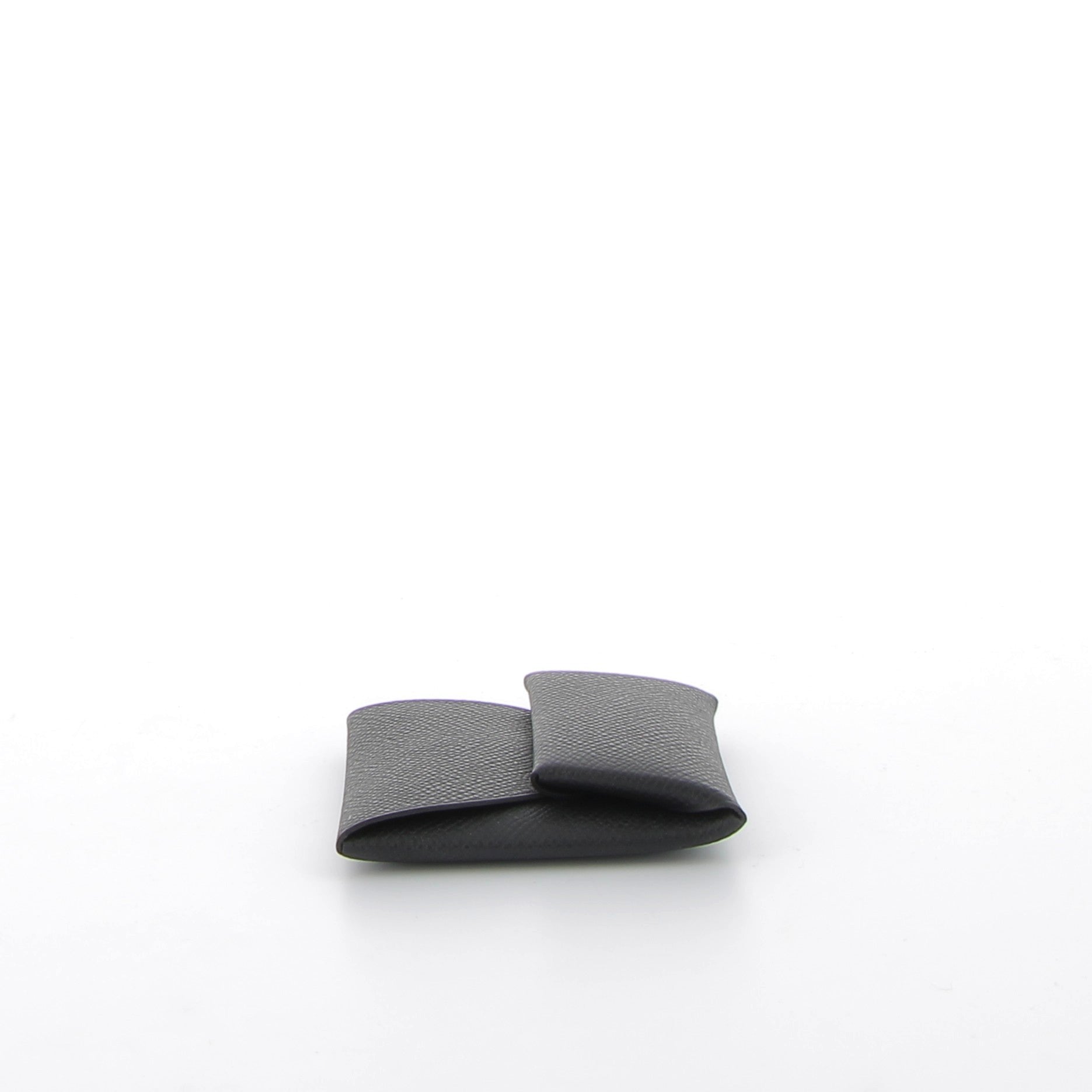 Hermès Bastia Wallet in Black Epsom with Palladium Hardware