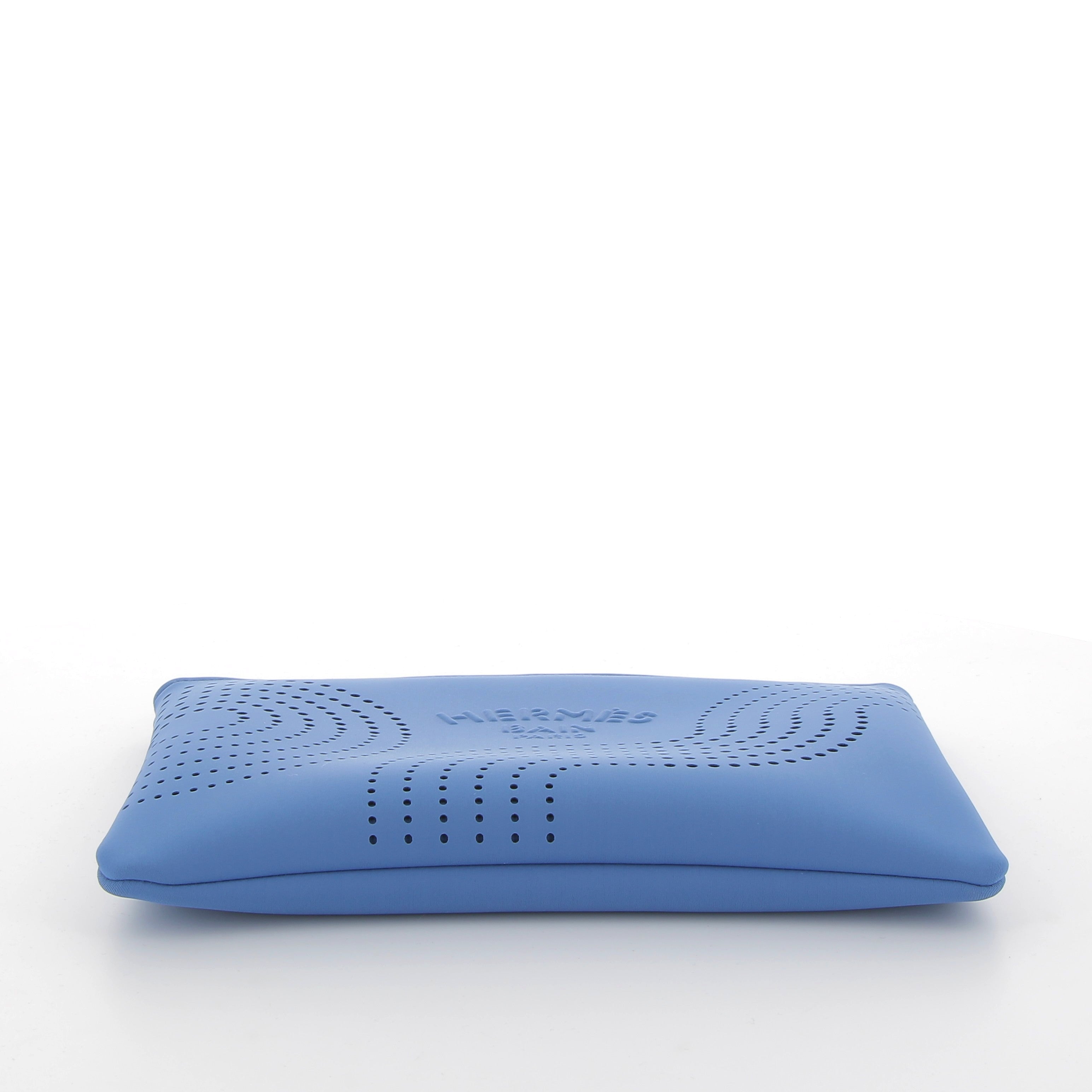 Hermès Neobain  Zen au Soleil Vanity Case in Bleu Nottingham, Medium Model