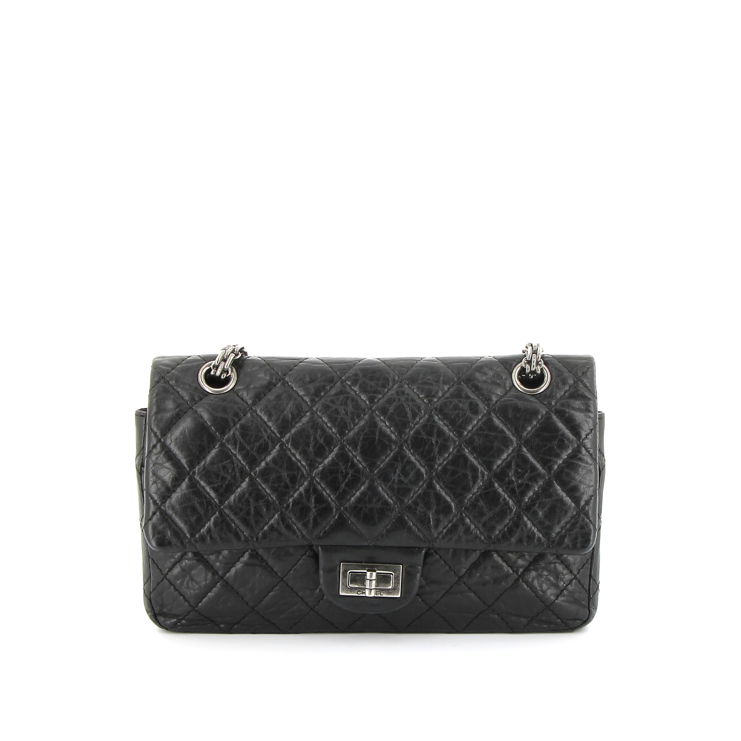 CHANEL Timeless Black Quilted Leather