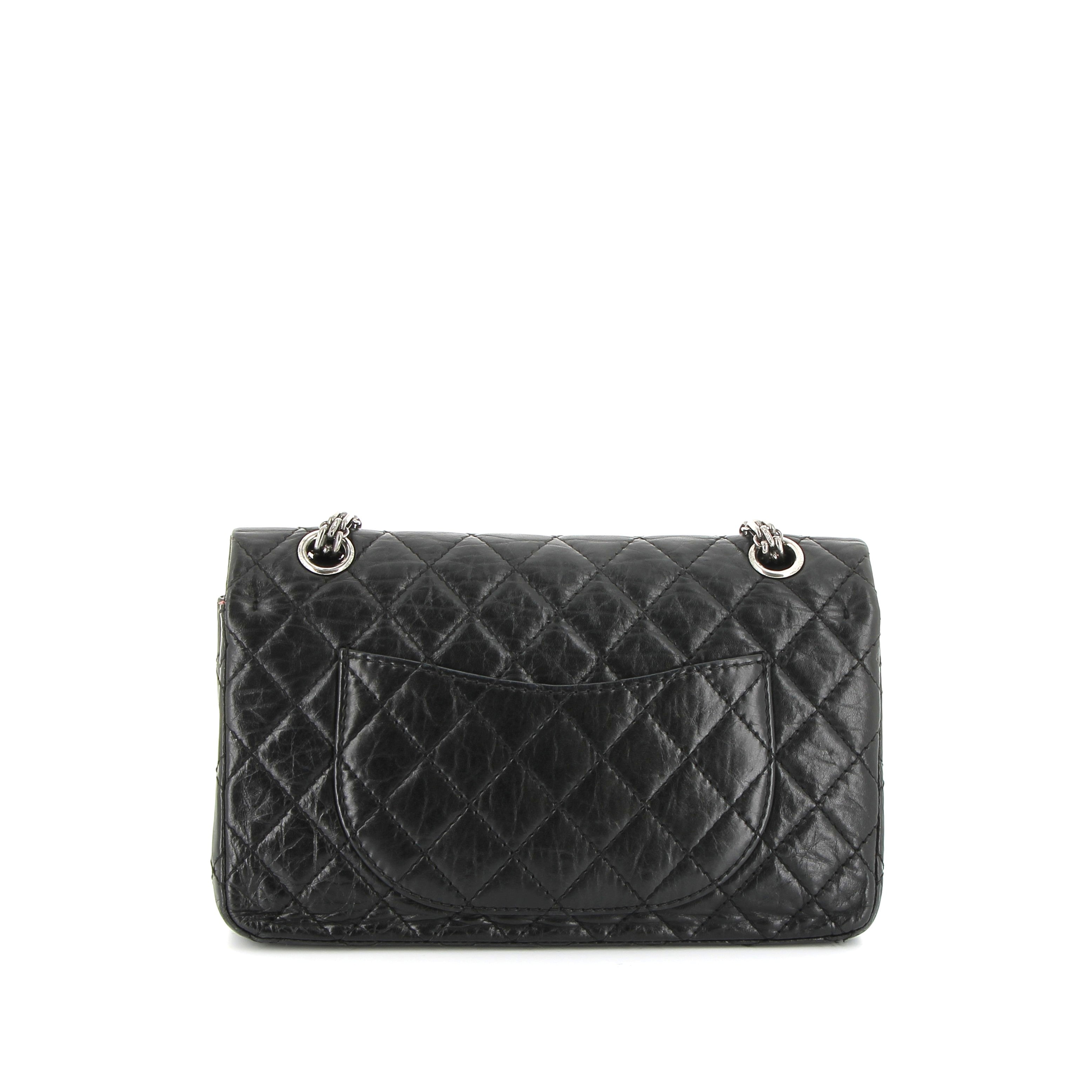 CHANEL Timeless Black Quilted Leather