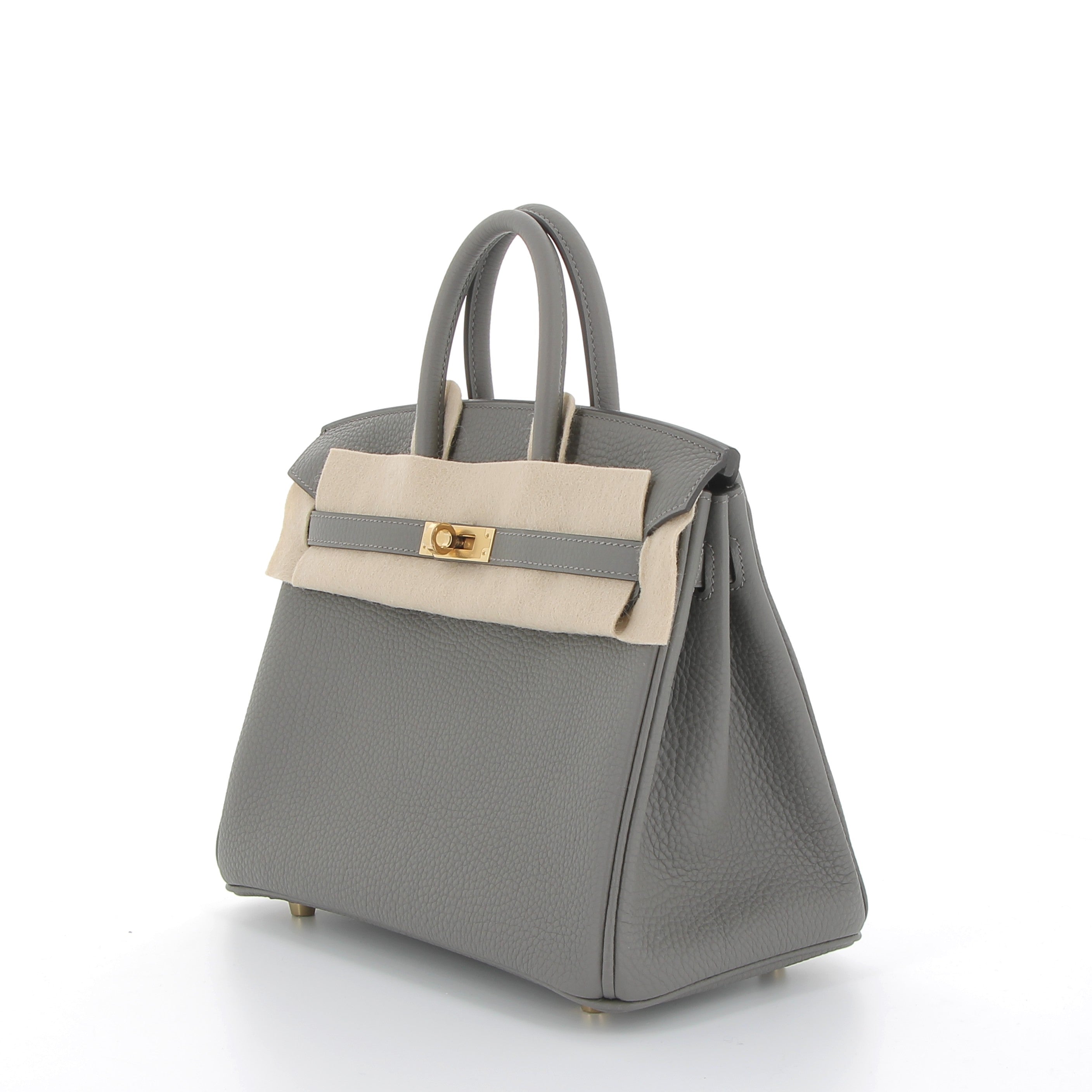 Hermès Birkin 25cm in Gris Amande Togo Leather with Gold Hardware