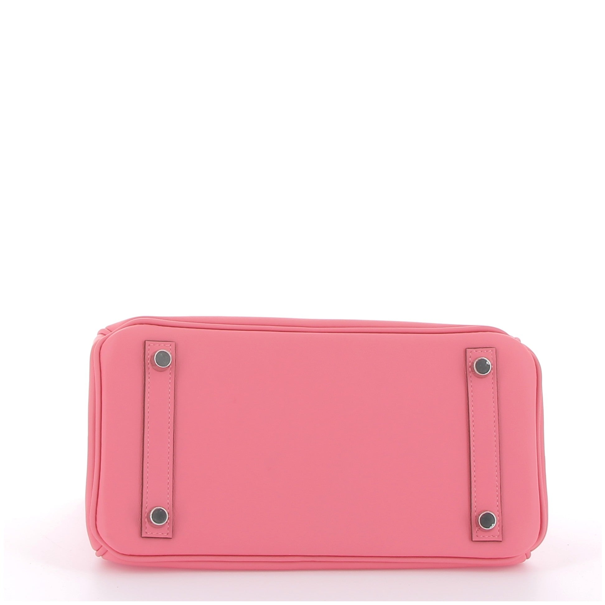 HERMES Birkin 25 Rose Azalée Swift Palladium hardware