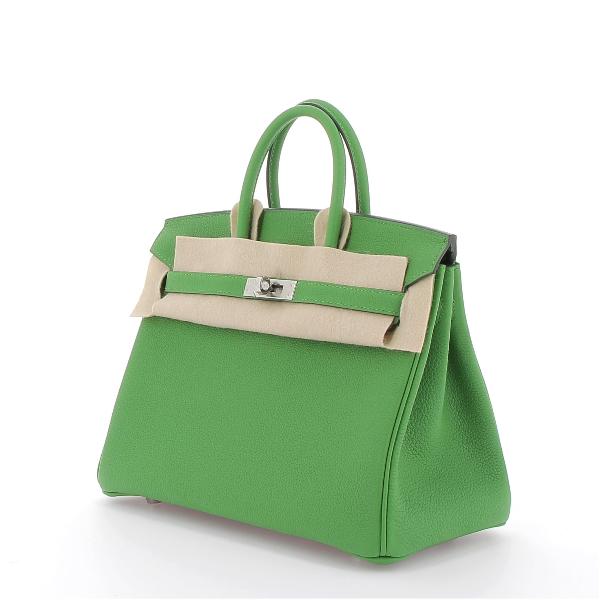 Hermès Birkin 25cm Vert Yuca Togo Leather with Palladium Hardware